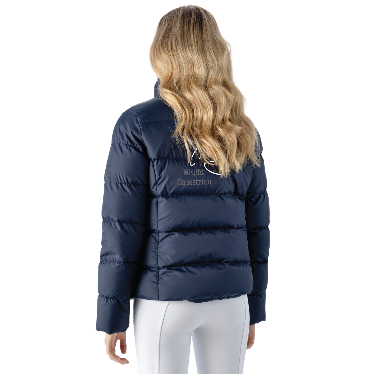 Wright Equestrian Women's Equiline EQESATEK Padded Blue Jacket