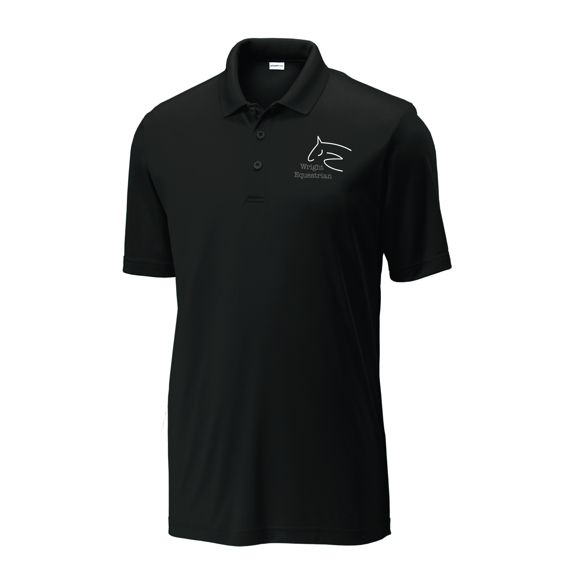 Wright Equestrian Men's Sport-Tek PosiCharge Competitor Polo