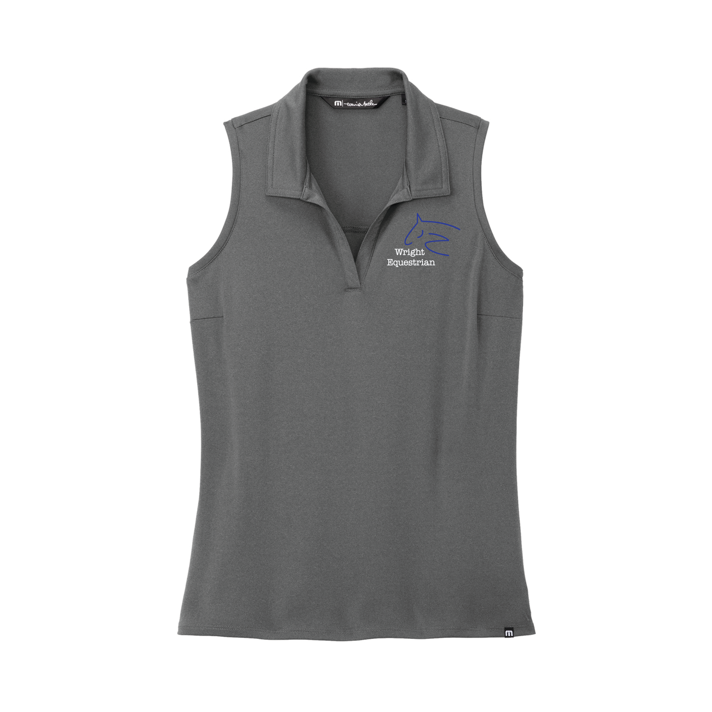 Wright Equestrian Women's TravisMathew Coto Performance Sleeveless Polo