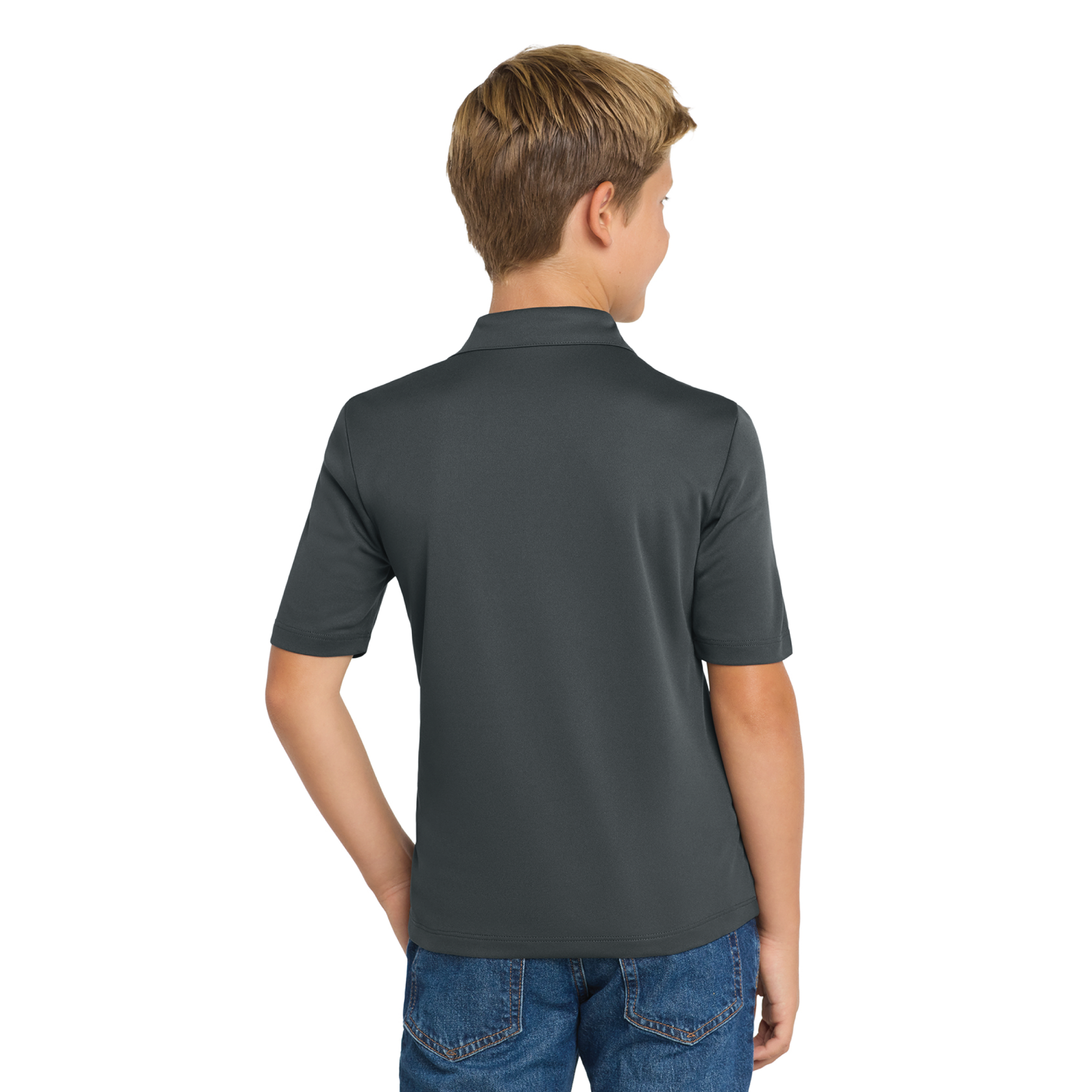 Wright Equestrian Youth Port Authority Short Sleeve Silk Touch Polo