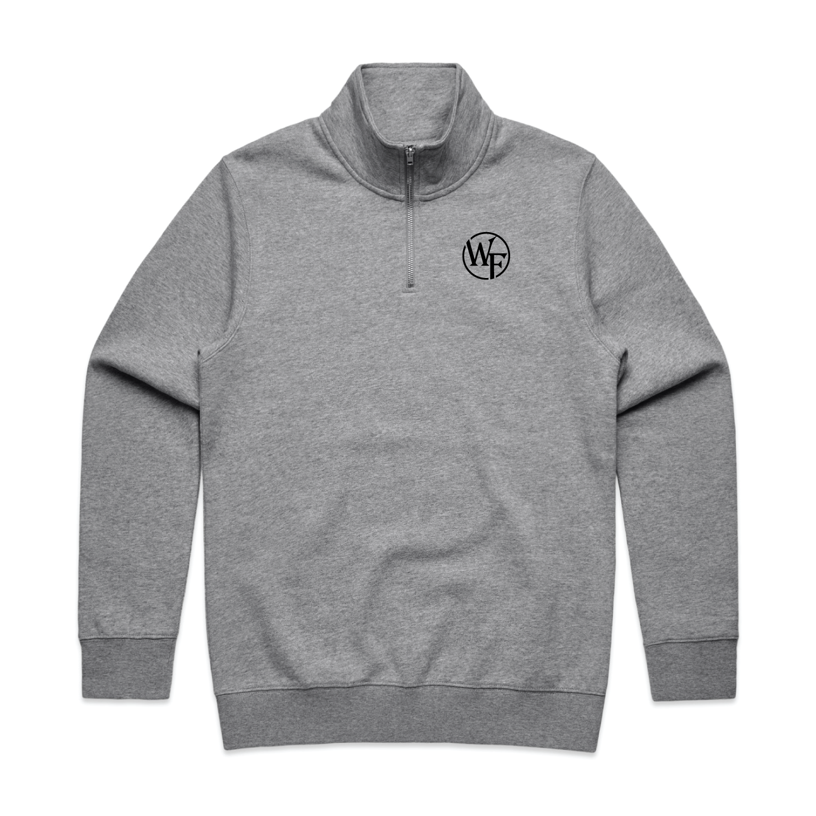 Windfall Farm Men's AS Colour Stencil Half Zip Crew