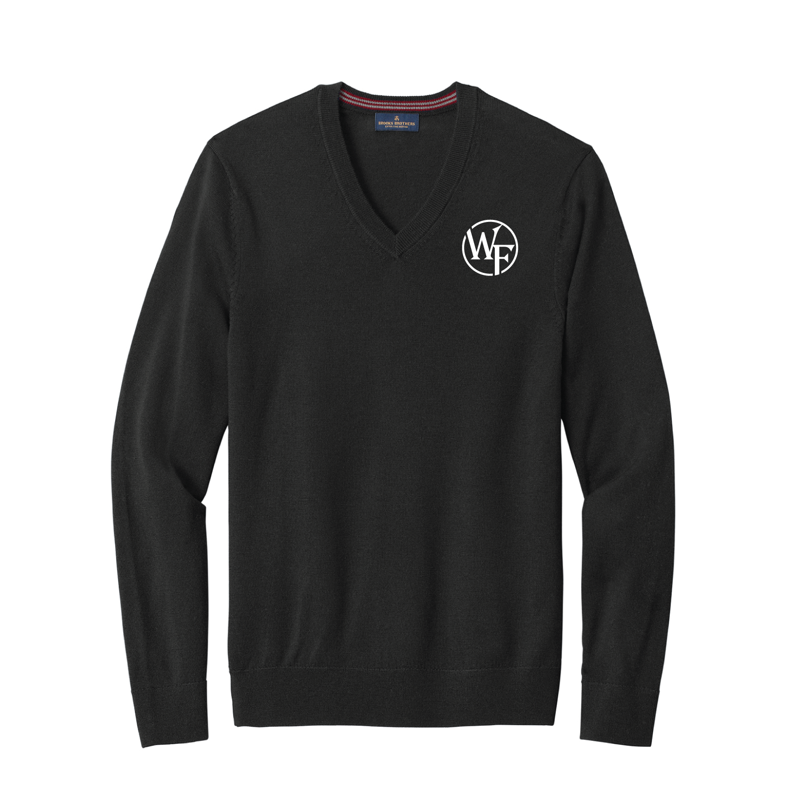 Windfall Farm Men's Brooks Brothers Washable Merino Wool V-Neck Sweater