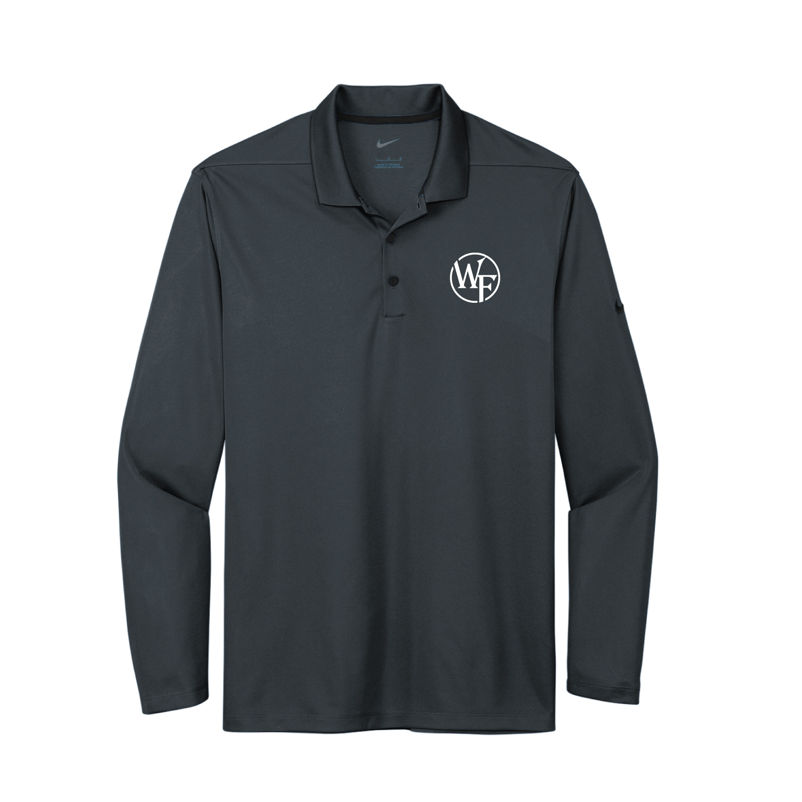 Windfall Farm Men's Nike Dri-FIT Micro Pique 2.0 Long Sleeve Polo