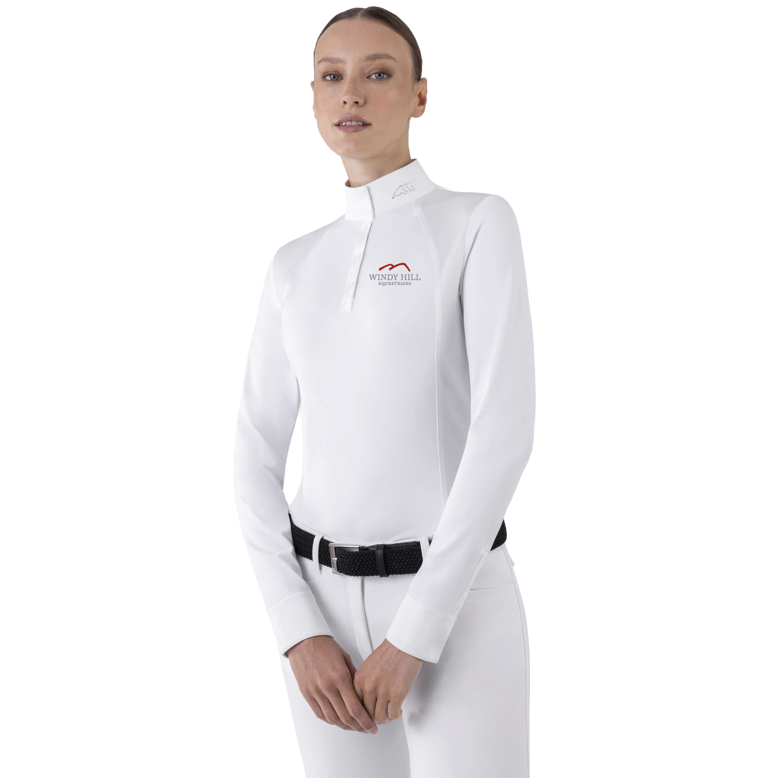 Windy Hill Equestrians Women's Equiline Ghitak Long Sleeve Show Shirt