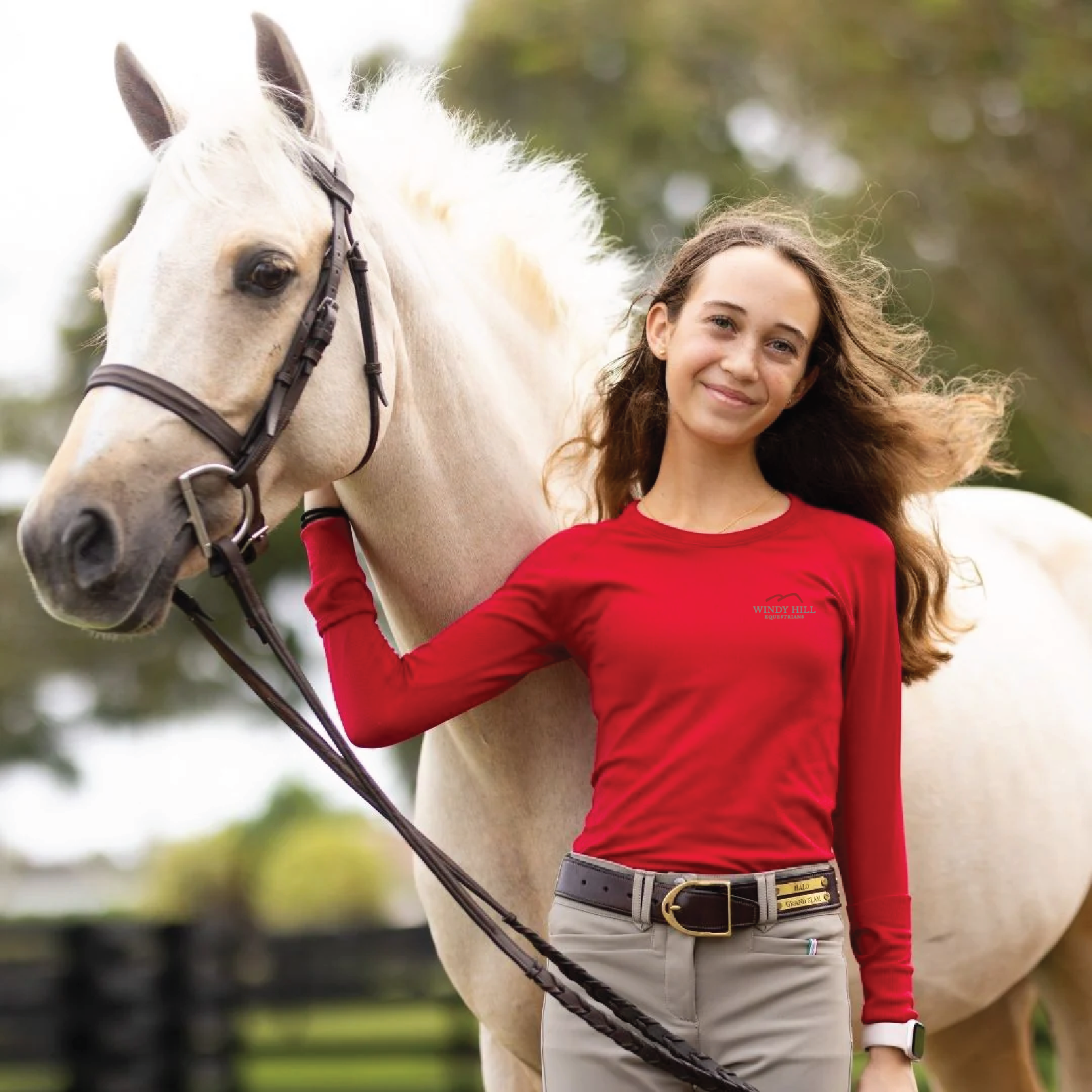 Windy Hill Equestrians TKEQ MINI Kennedy Seamless Long Sleeve