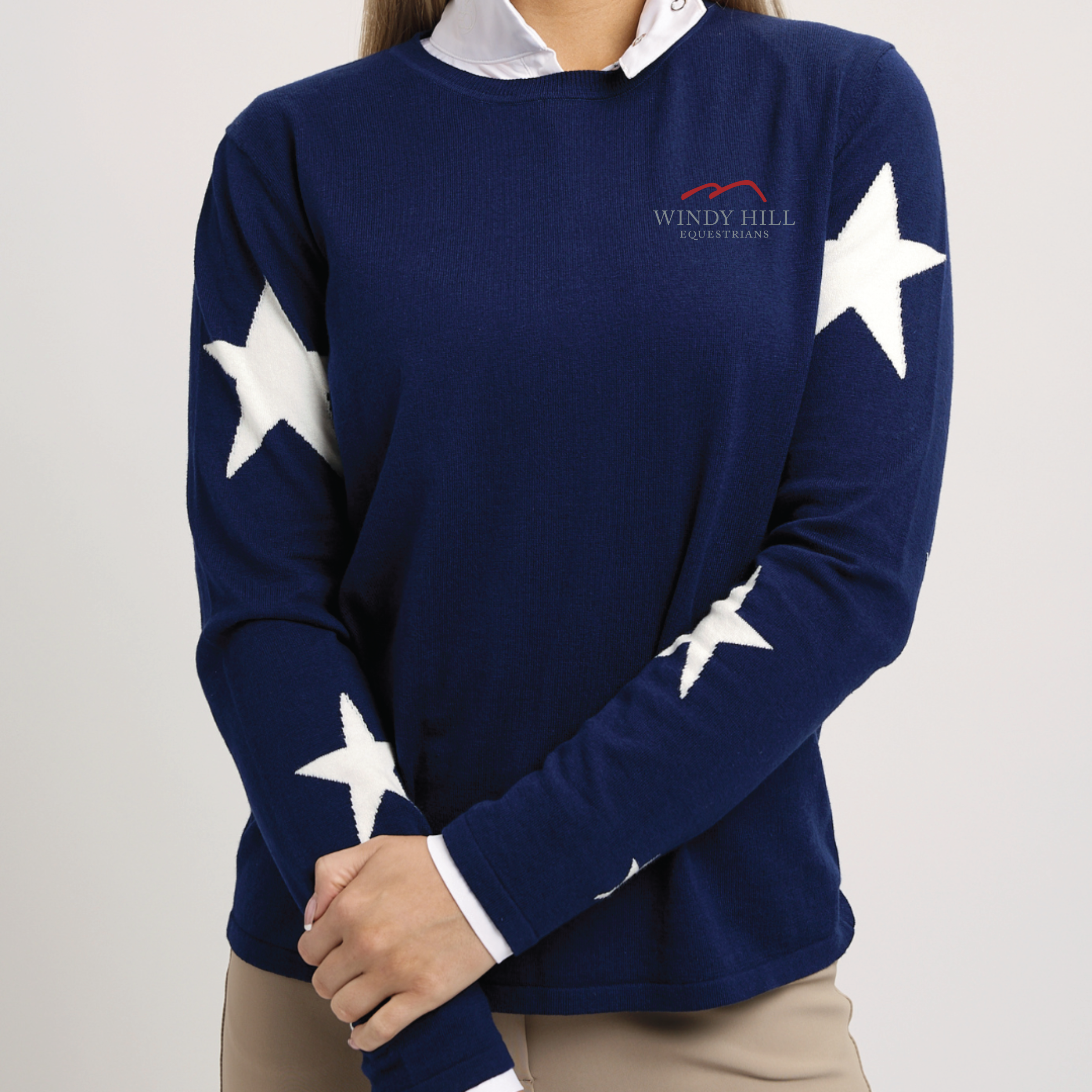 Windy Hill Equestrians Women's TKEQ Galaxy Sweater