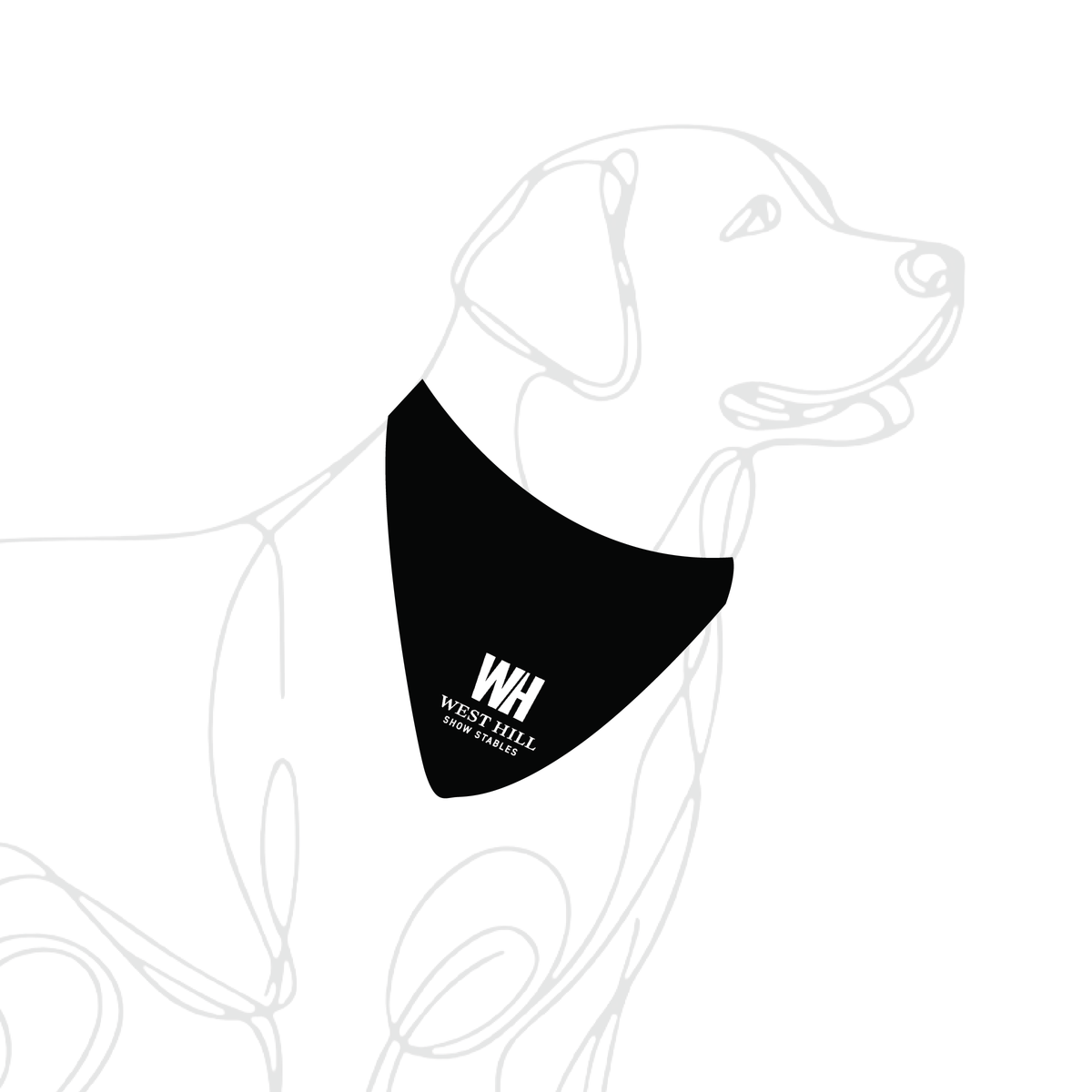 West Hill Show Stables Dog Bandana