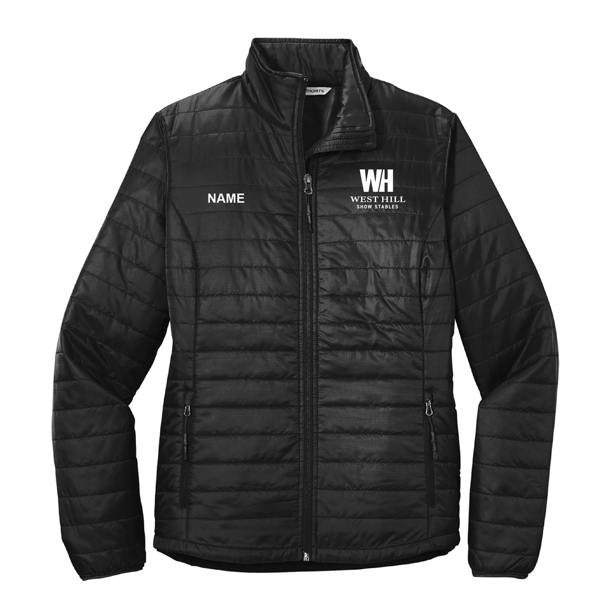 West Hill Show Stables Women's Port Authority Packable Puffy Jacket