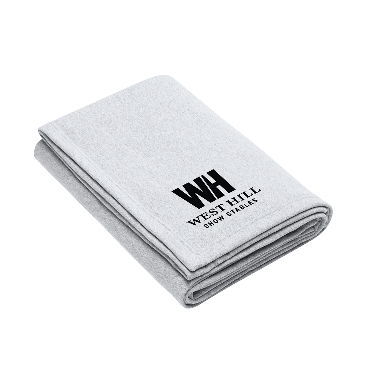 West Hill Show Stables Port & Co Core Fleece Sweatshirt Blanket