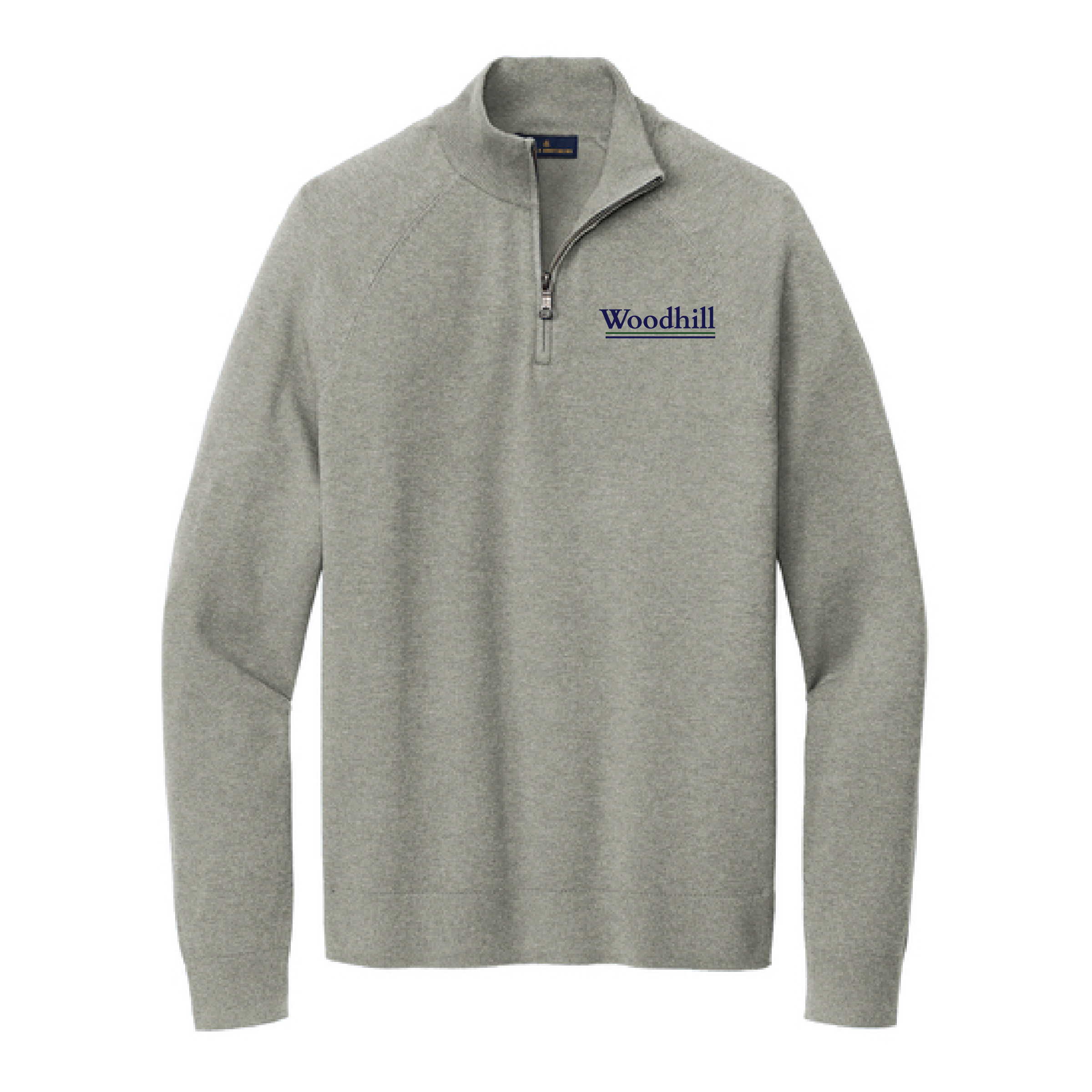 Woodhill Farm Brooks Brothers Cotton Stretch 1/4-Zip Sweater