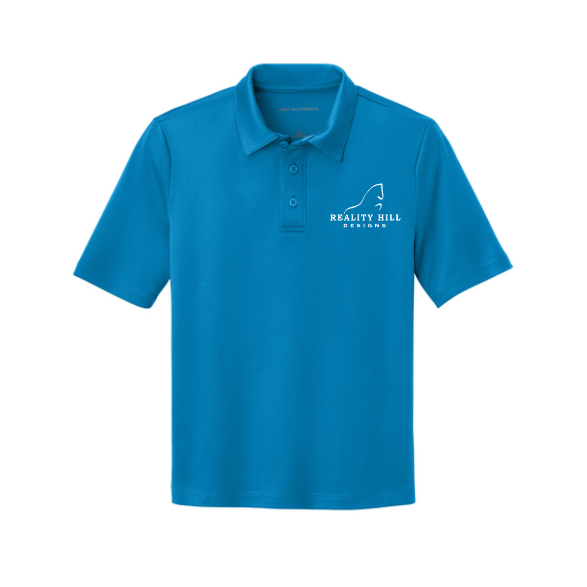 Youth Port Authority Short Sleeve Silk Touch Polo