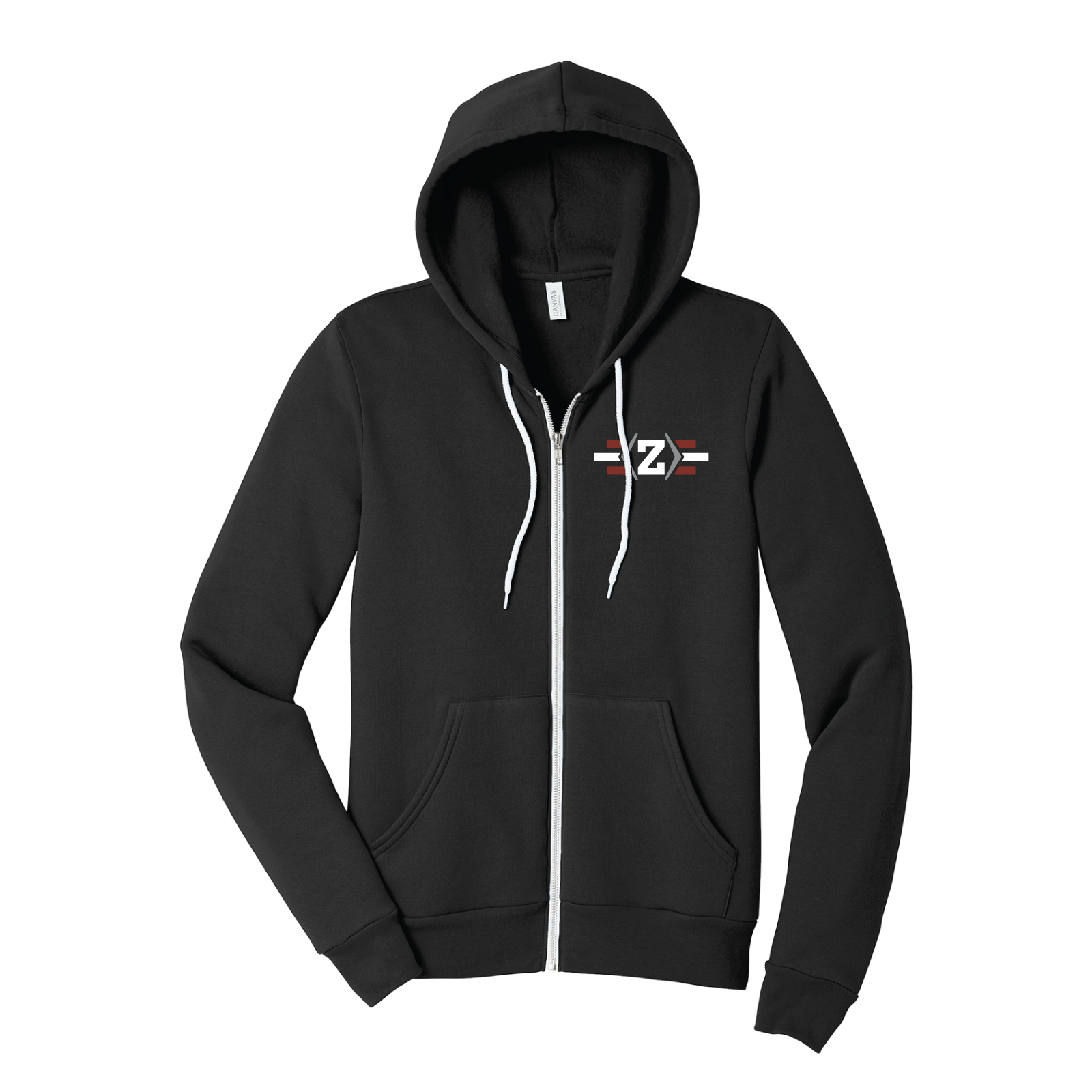 Zeppelin Farms Unisex Bella & Canvas Full-Zip Hoodie