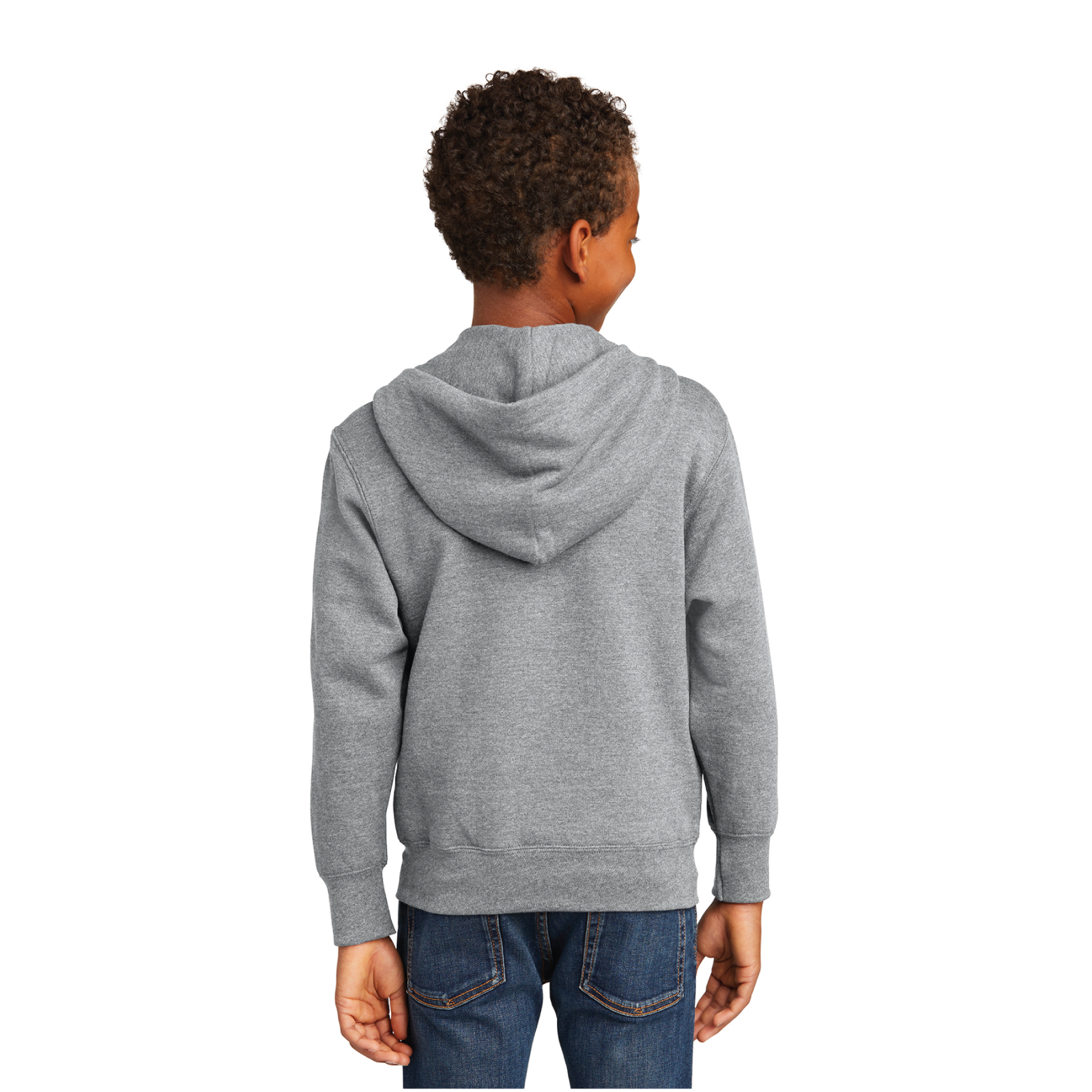 Zeppelin Farms Youth Port & Company Core Fleece Full-Zip Hood