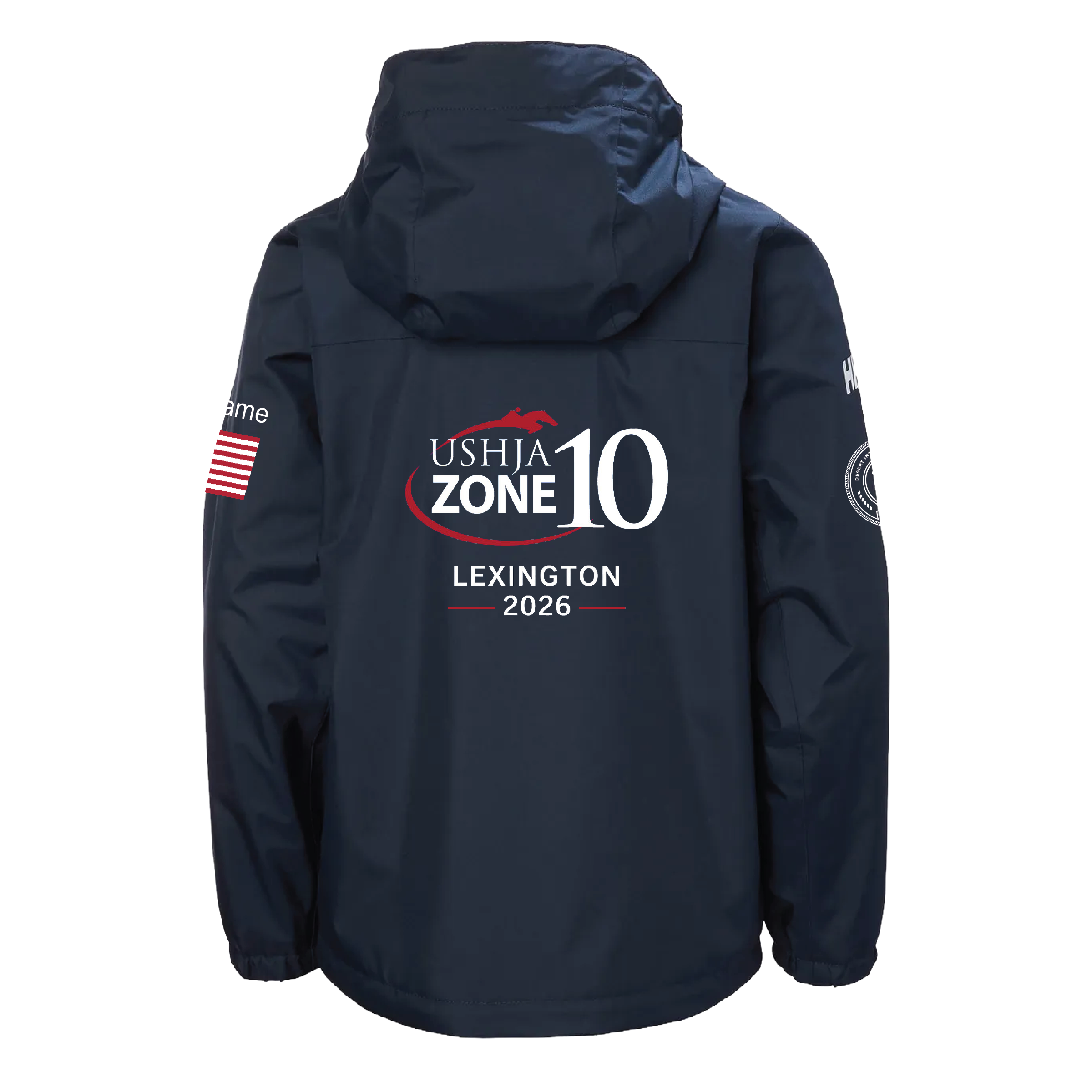 Zone 10 Juniors' Helly Hansen Crew Hooded Jacket ** PONY TEAM RIDERS ONLY** Sponsored by Desert International Horse Park