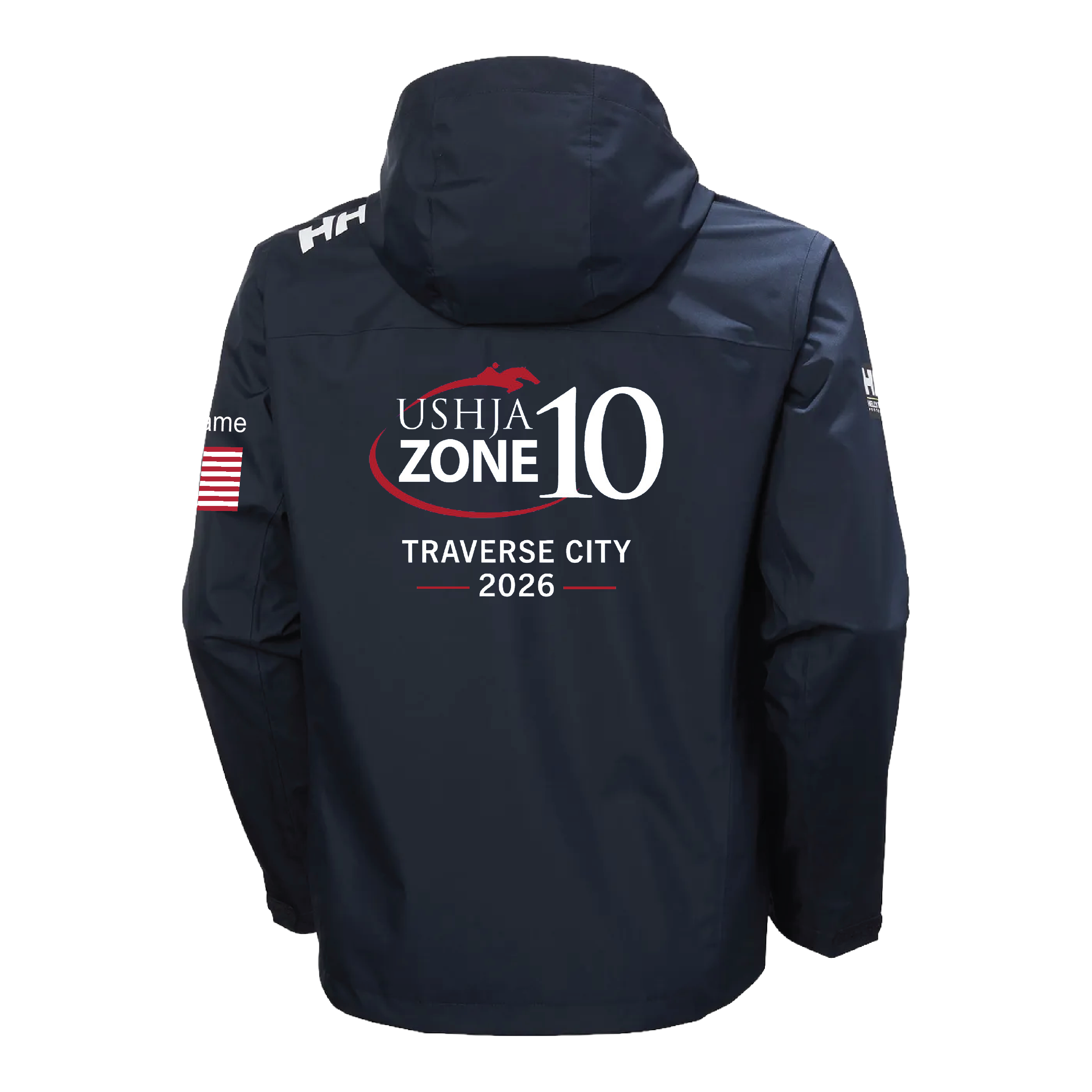 Zone 10 Men's Helly Hansen Crew Midlayer Hooded Jacket