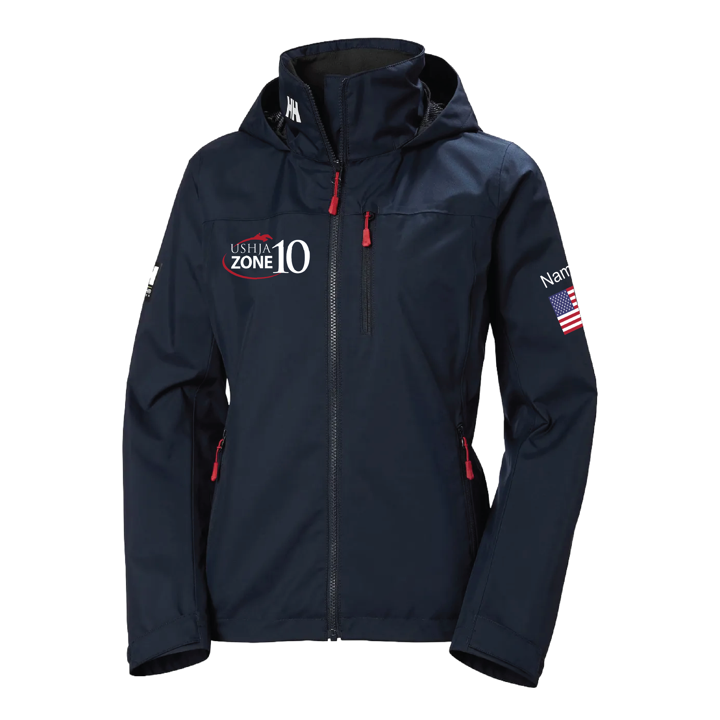 Zone 10 Women's Helly Hansen Crew Midlayer Hooded Jacket