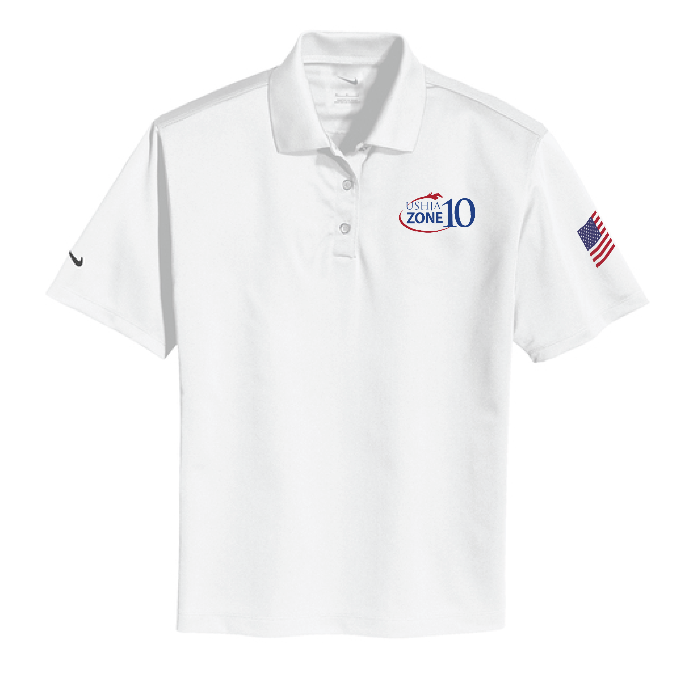 Zone 10 Men's Nike Tech Basic Dri-FIT Polo