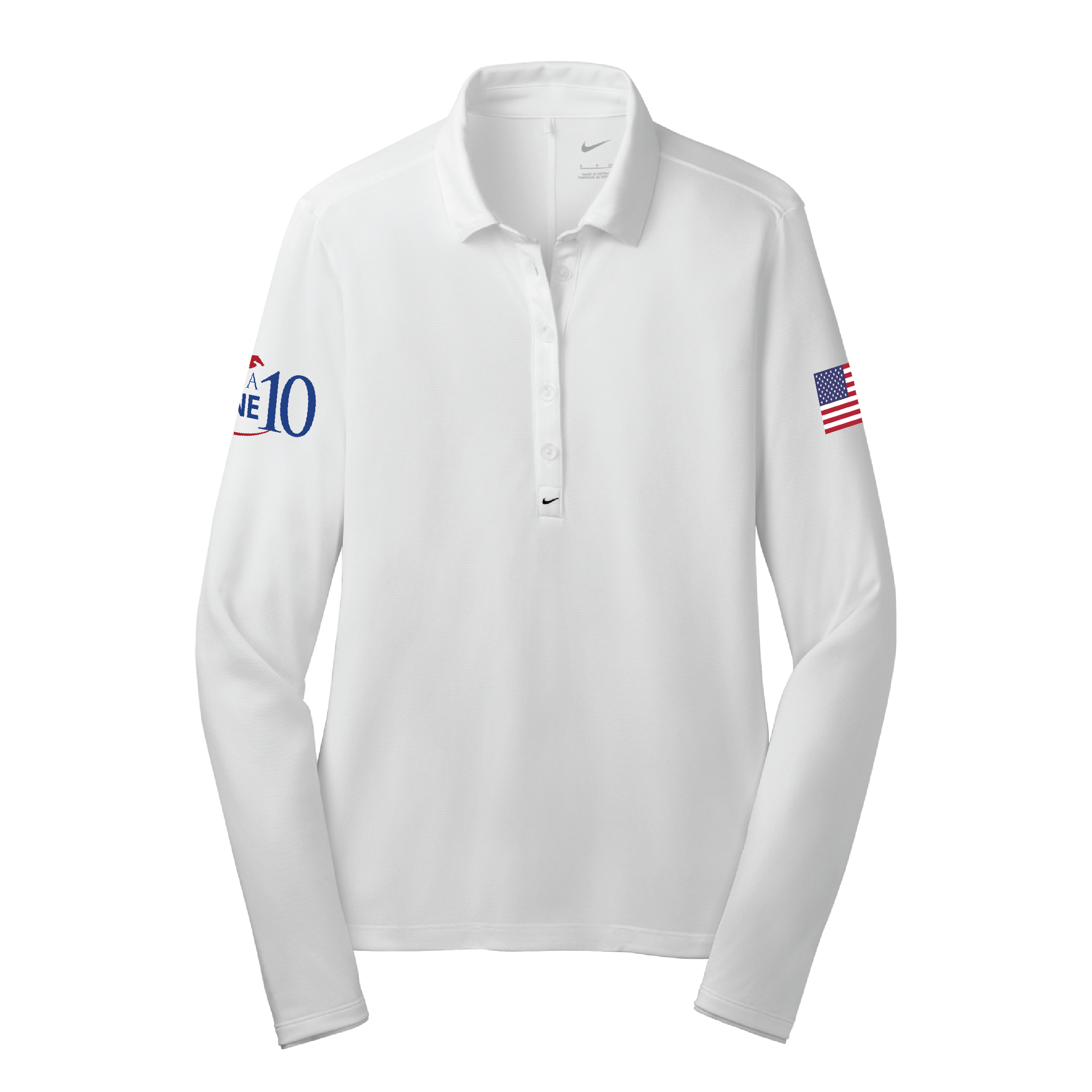 Zone 10 Women's Nike Tech Dri-FIT Long Sleeve Polo