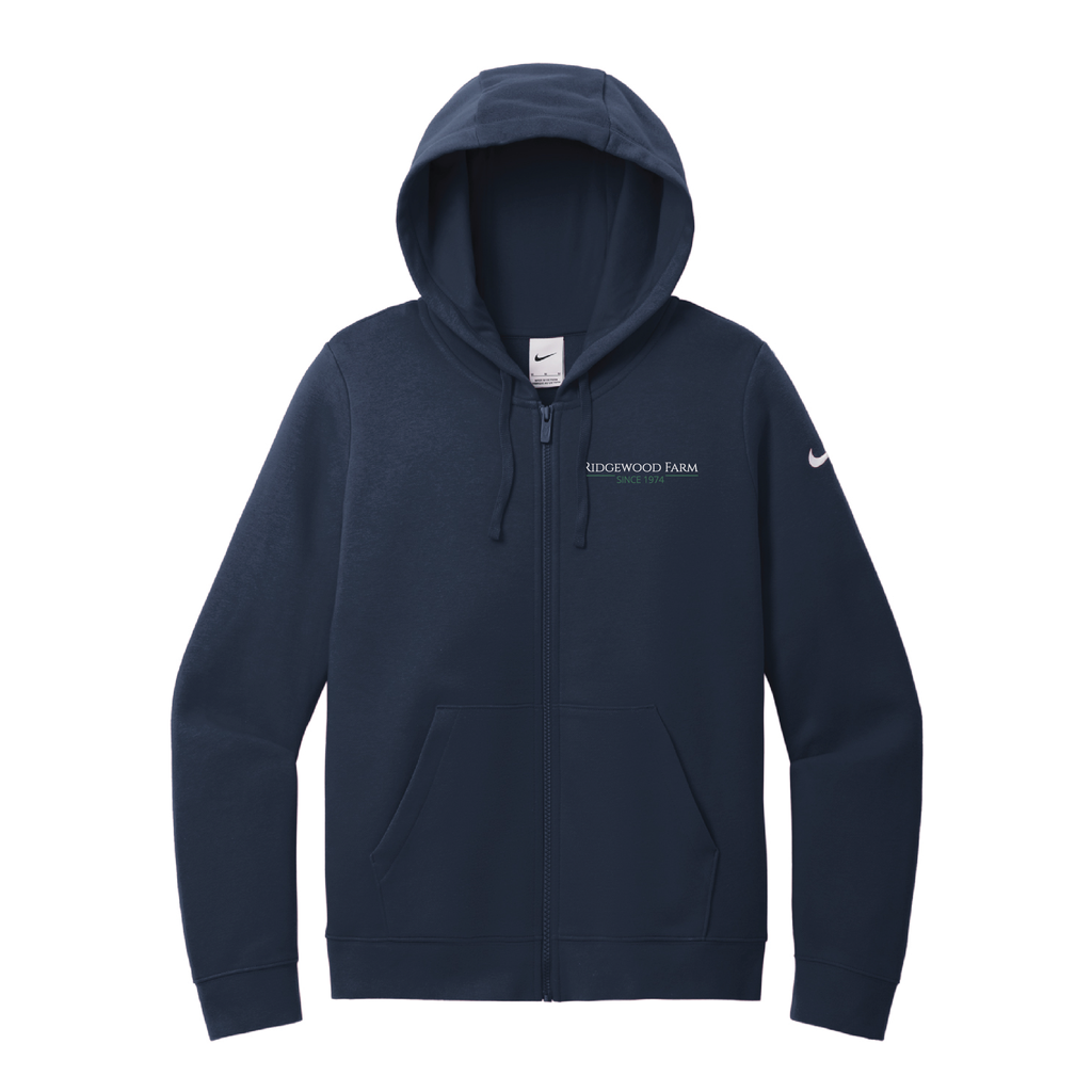 Women's Nike Club Fleece Full-Zip Hoodie