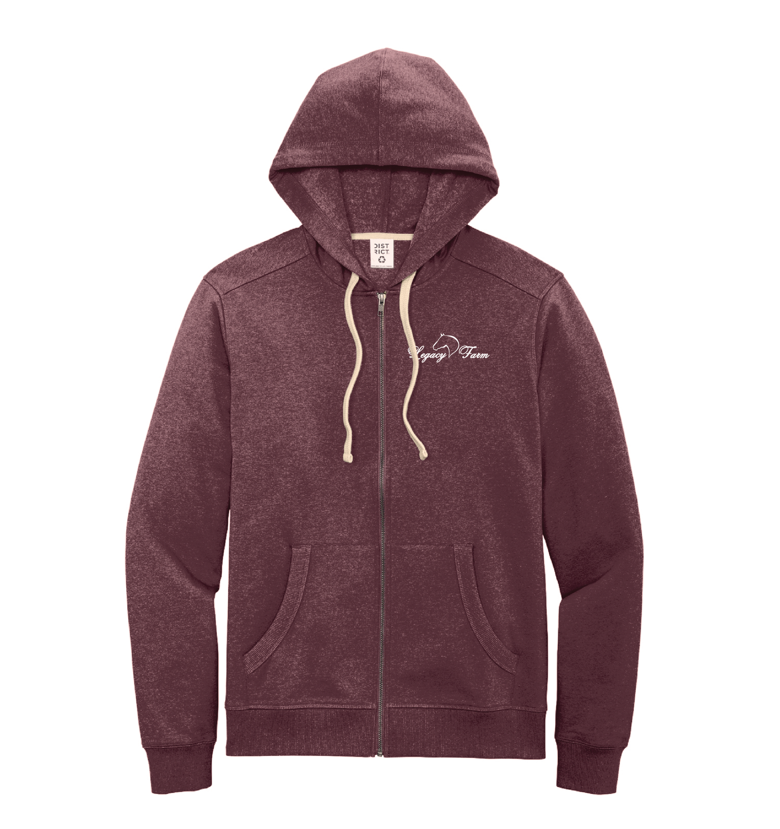 Men's District Full Zip Hoodie