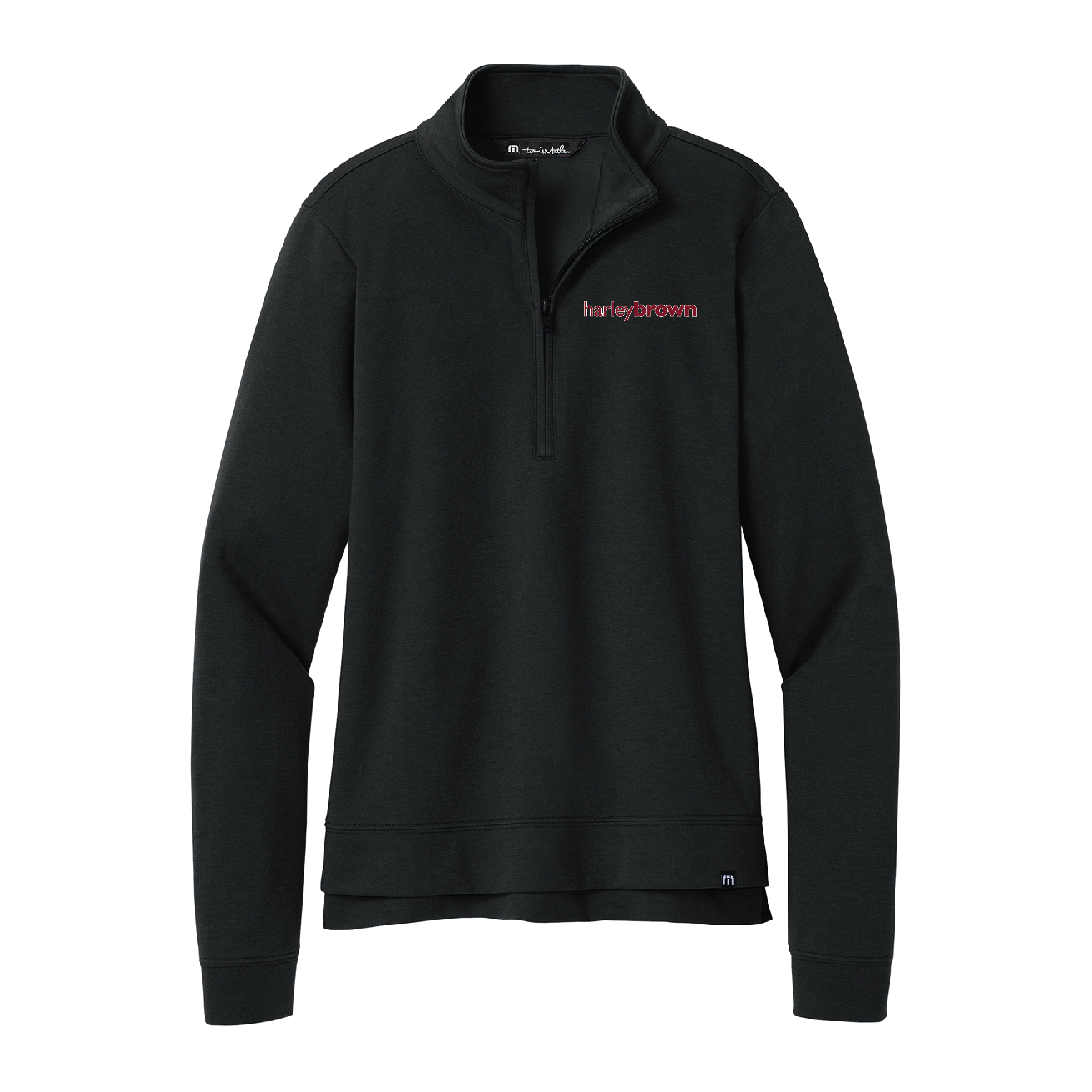 Harley Brown Equestrian Women's TravisMathew Coveside 1/4 Zip