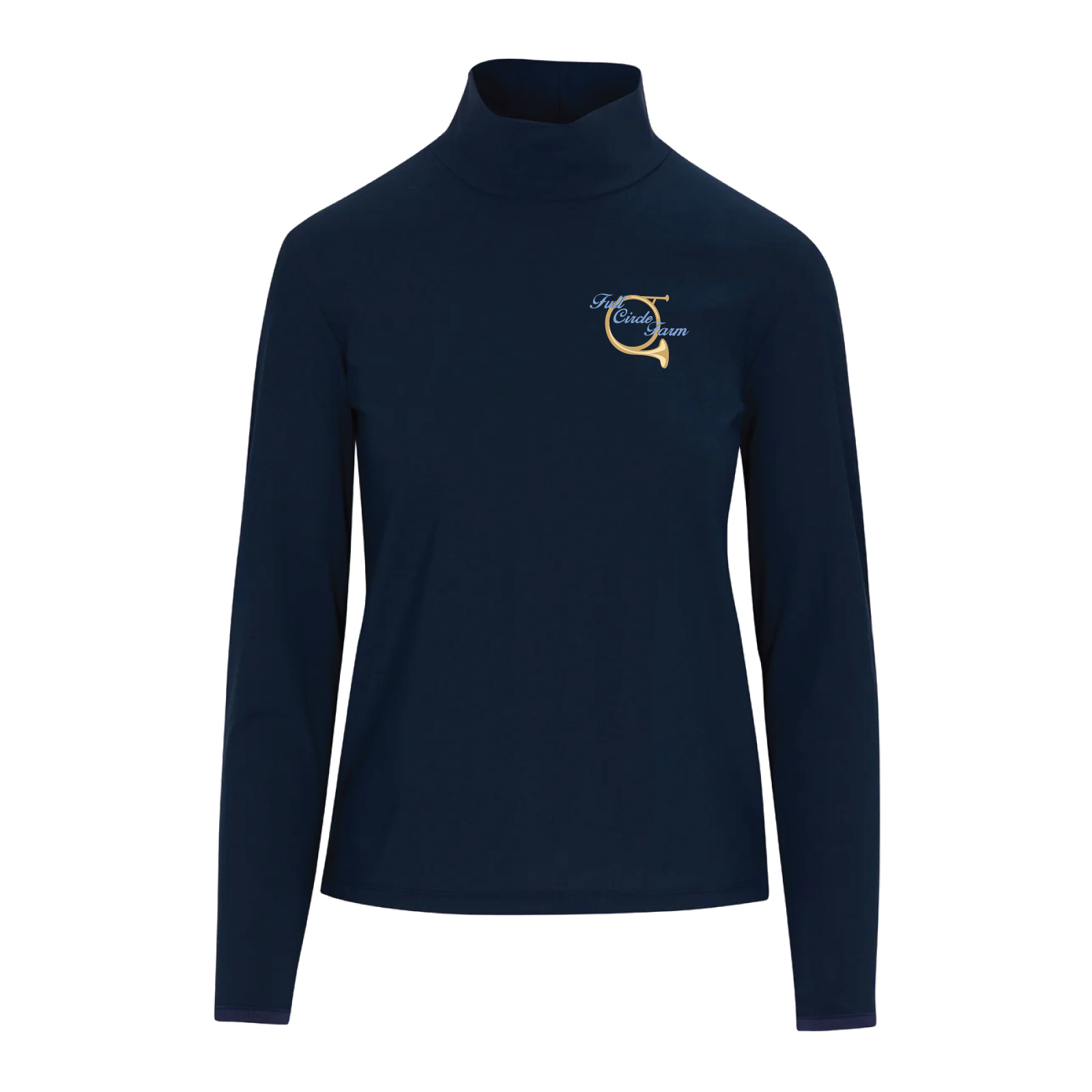 Full Circle Farm Women's Callidae Tech Ribbed Turtleneck