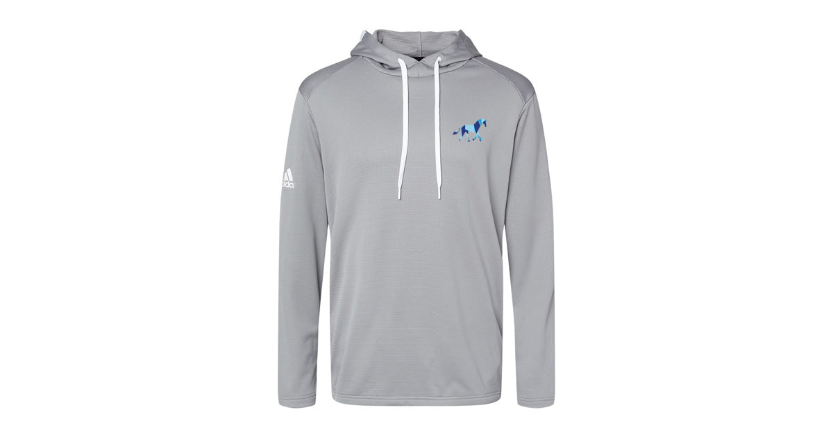 Mowbray Adidas Men's Mixed Media Hood Sweatshirt