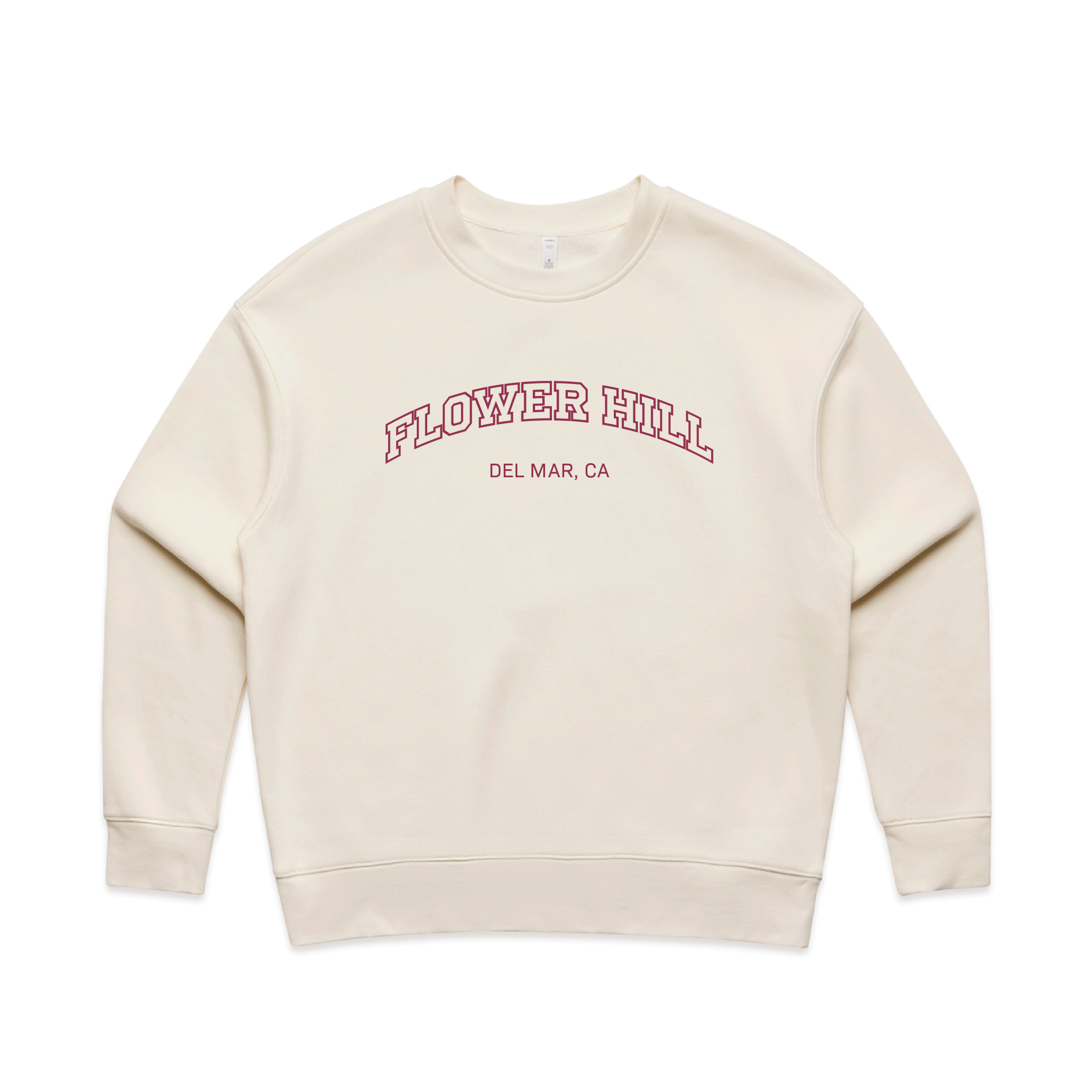 Flower Hill Farm ASColour Crewneck Relax Crewneck Sweatshirt