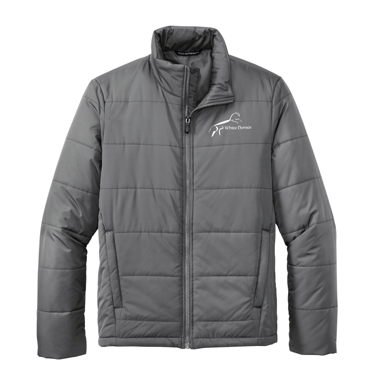 White Horses LLC Men's Port Authority Puffer Jacket