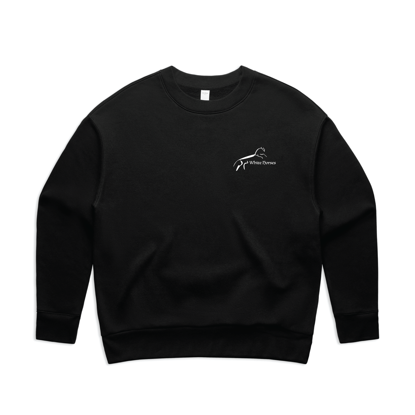 White Horses LLC ASColour Women's Crewneck Relax Crewneck Sweatshirt