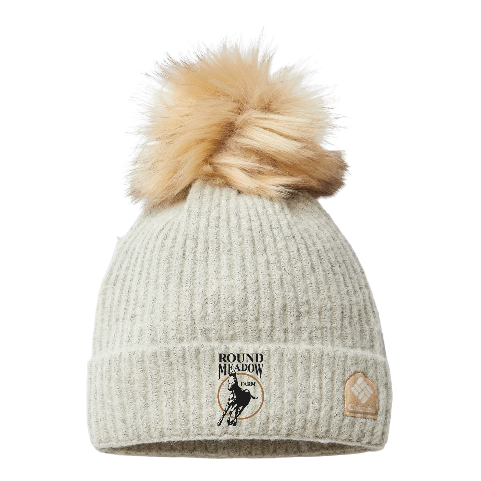 Round Meadow Farm Columbia Winter Pom Beanie
