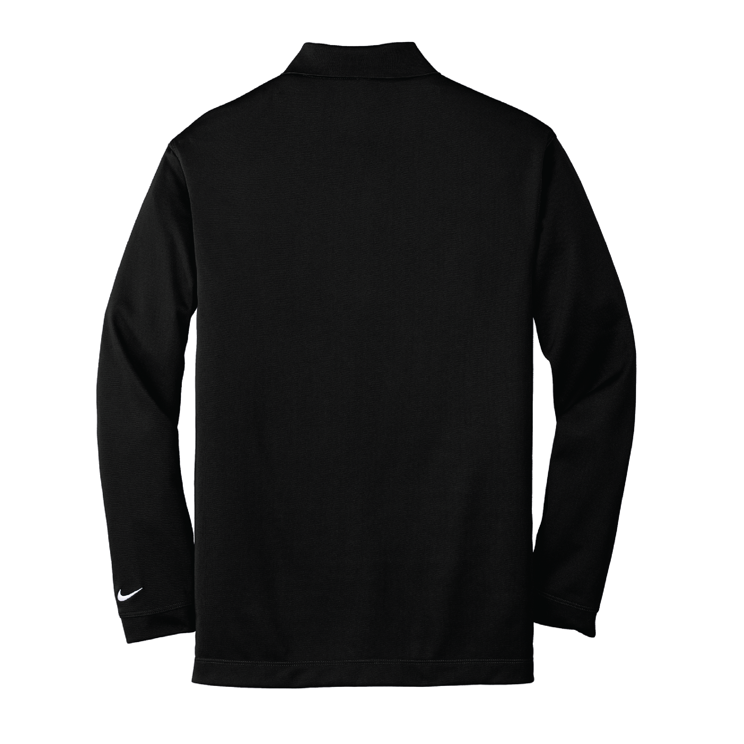 Harley Brown Equestrian Men's Nike Long Sleeve Stretch Dri-FIT Polo