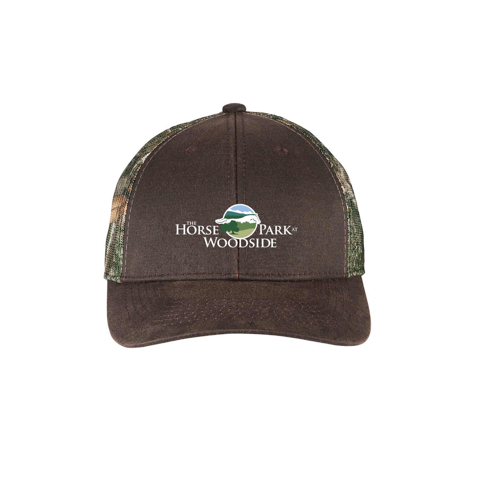 The Horse Park at Woodside Camouflage Mesh Back Cap