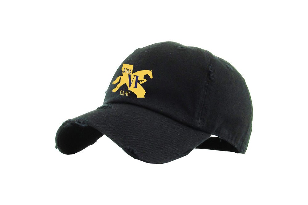 Area VI Vintage Washed Baseball Cap