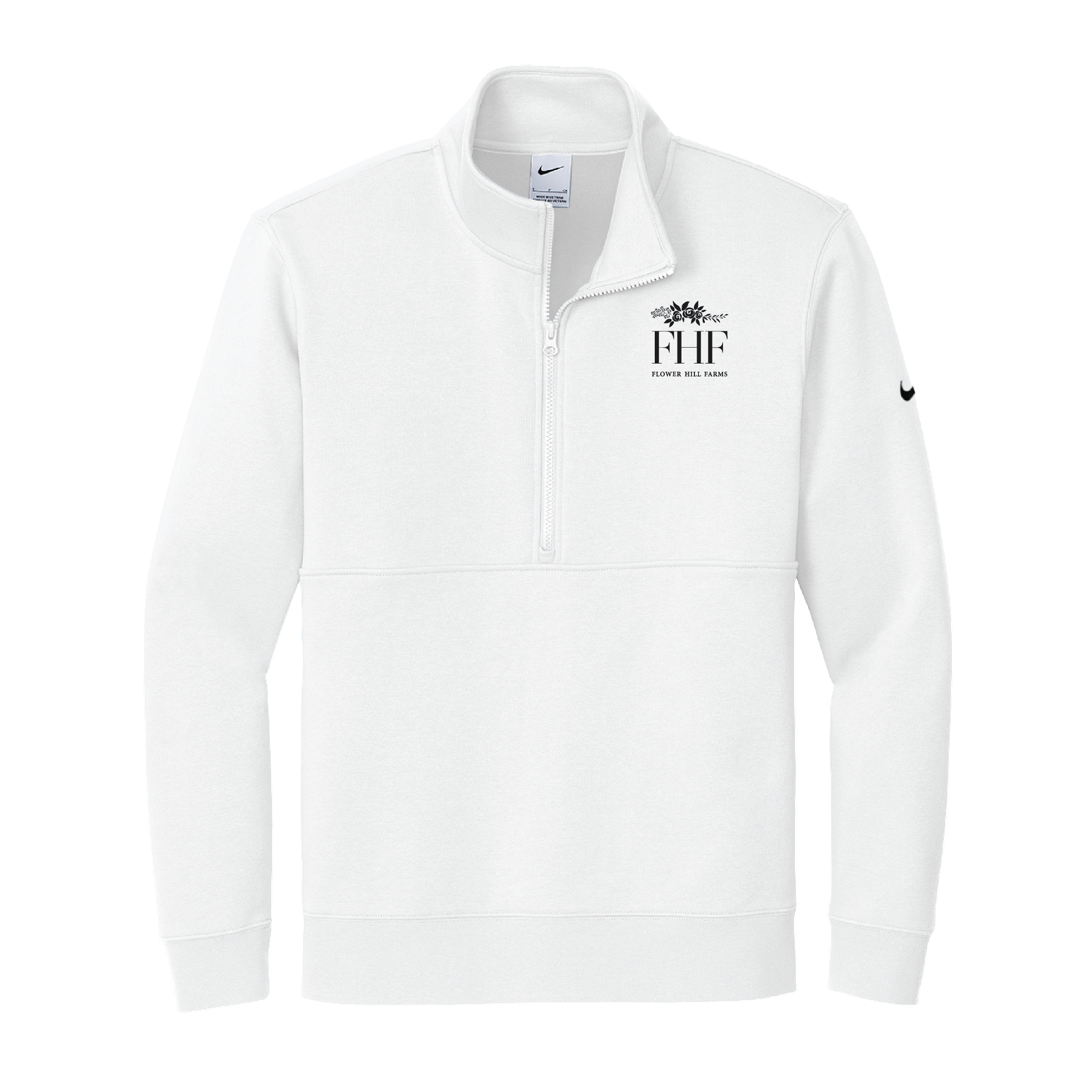 Flower Hill Farm Men's Nike Club Fleece Half-Zip Pullover