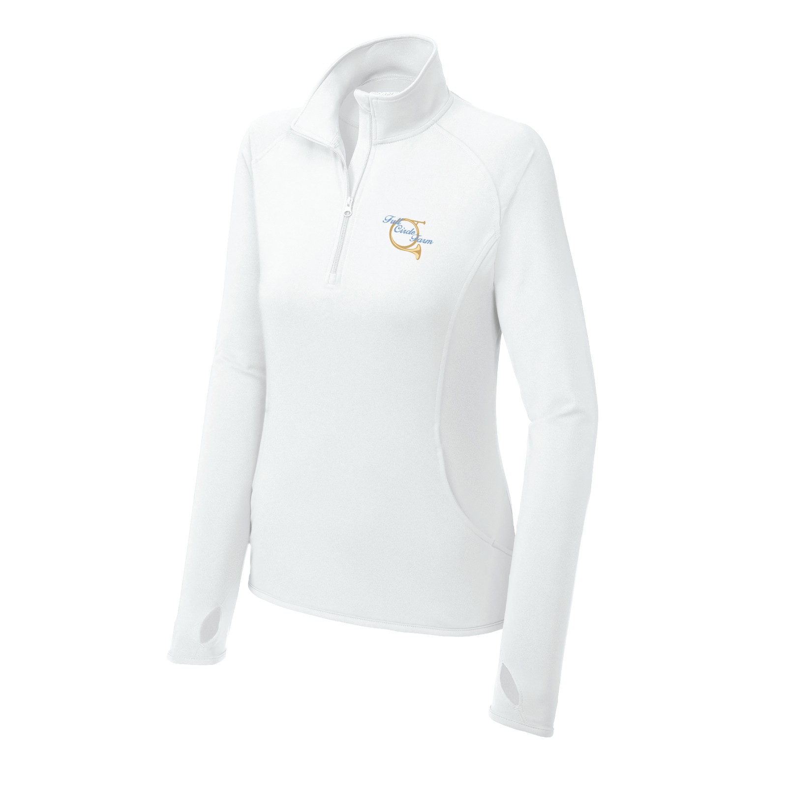 Full Circle Farm Women's Sport-Tek Sport-Wick Stretch 1/4 Zip Pullover
