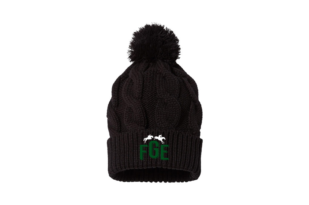 Full Gallop Eventing Chunk Twist Cuffed Beanie