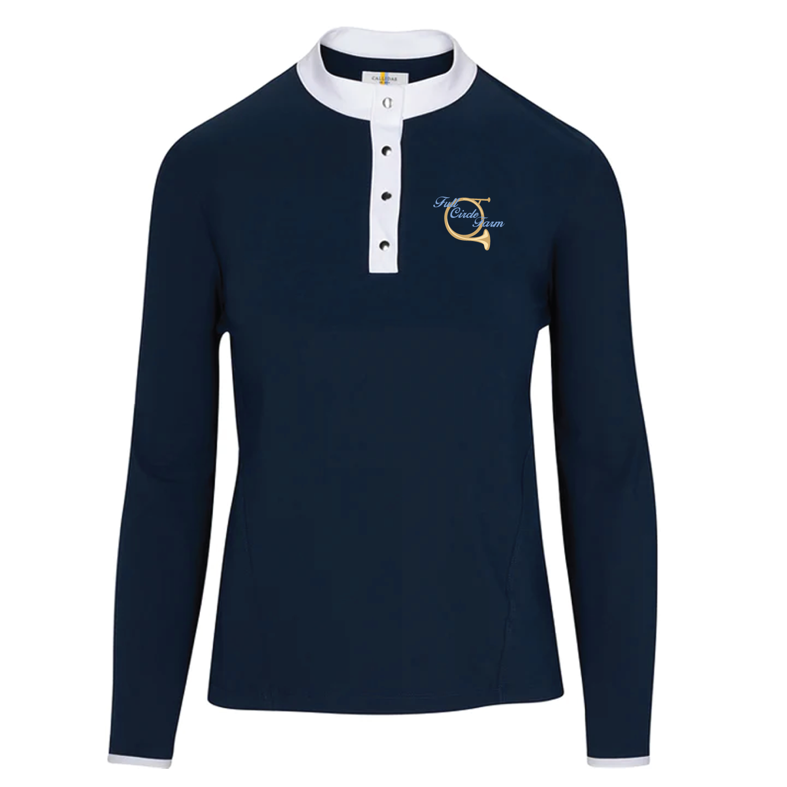 Full Circle Farm Women's Callidae Long Sleeve Tech Polo