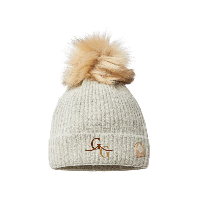 Golden Gate Equestrian Columbia Pom Beanie