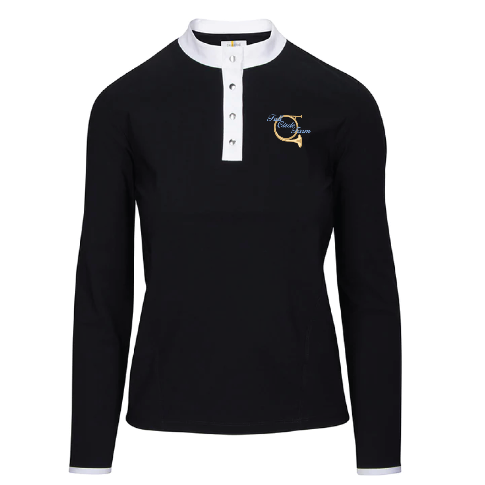 Full Circle Farm Women's Callidae Long Sleeve Tech Polo