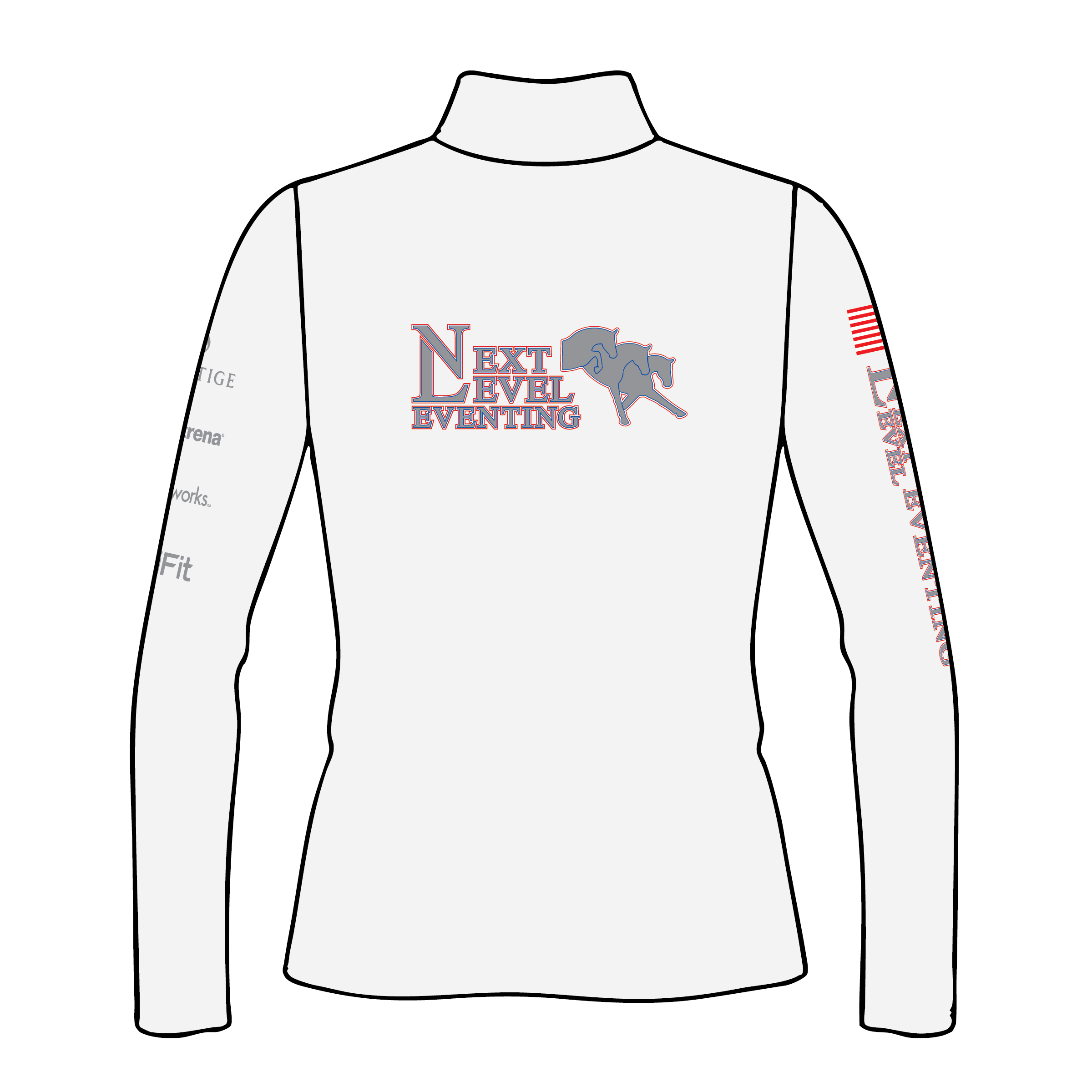 Next Level Eventing Women's EIS COOL Sun Shirt