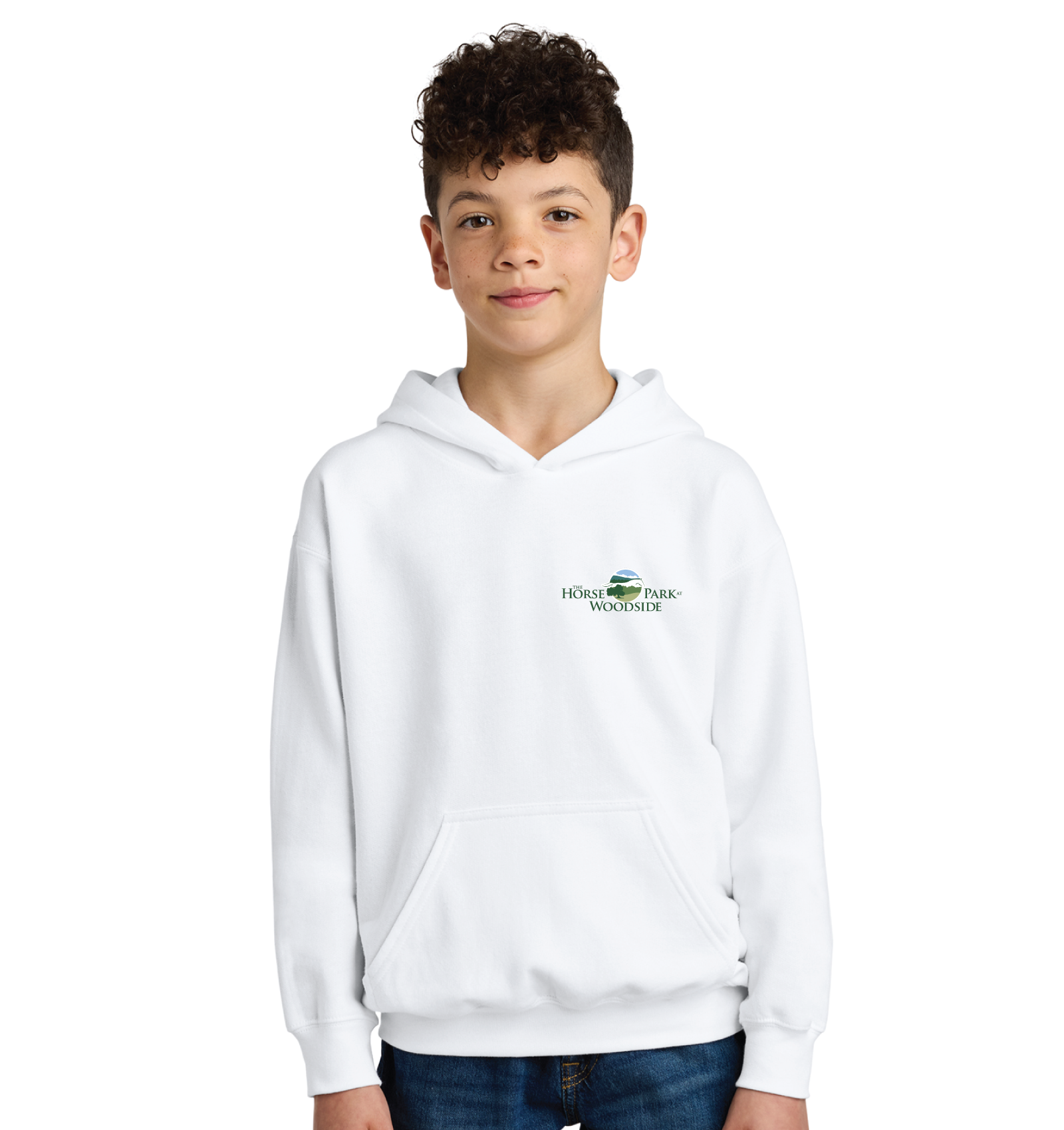 The Horse Park at Woodside Youth Softstyle Pullover Fleece Hoodie
