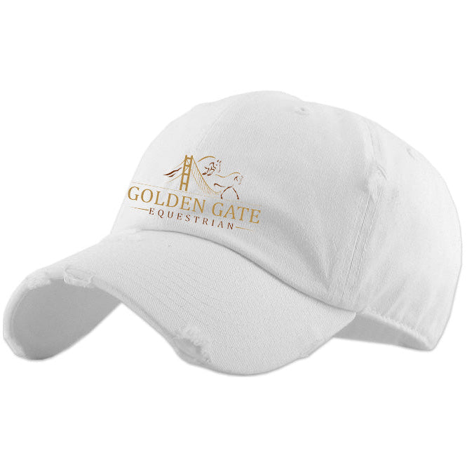 Golden Gate Equestrian Vintage Washed Baseball Cap