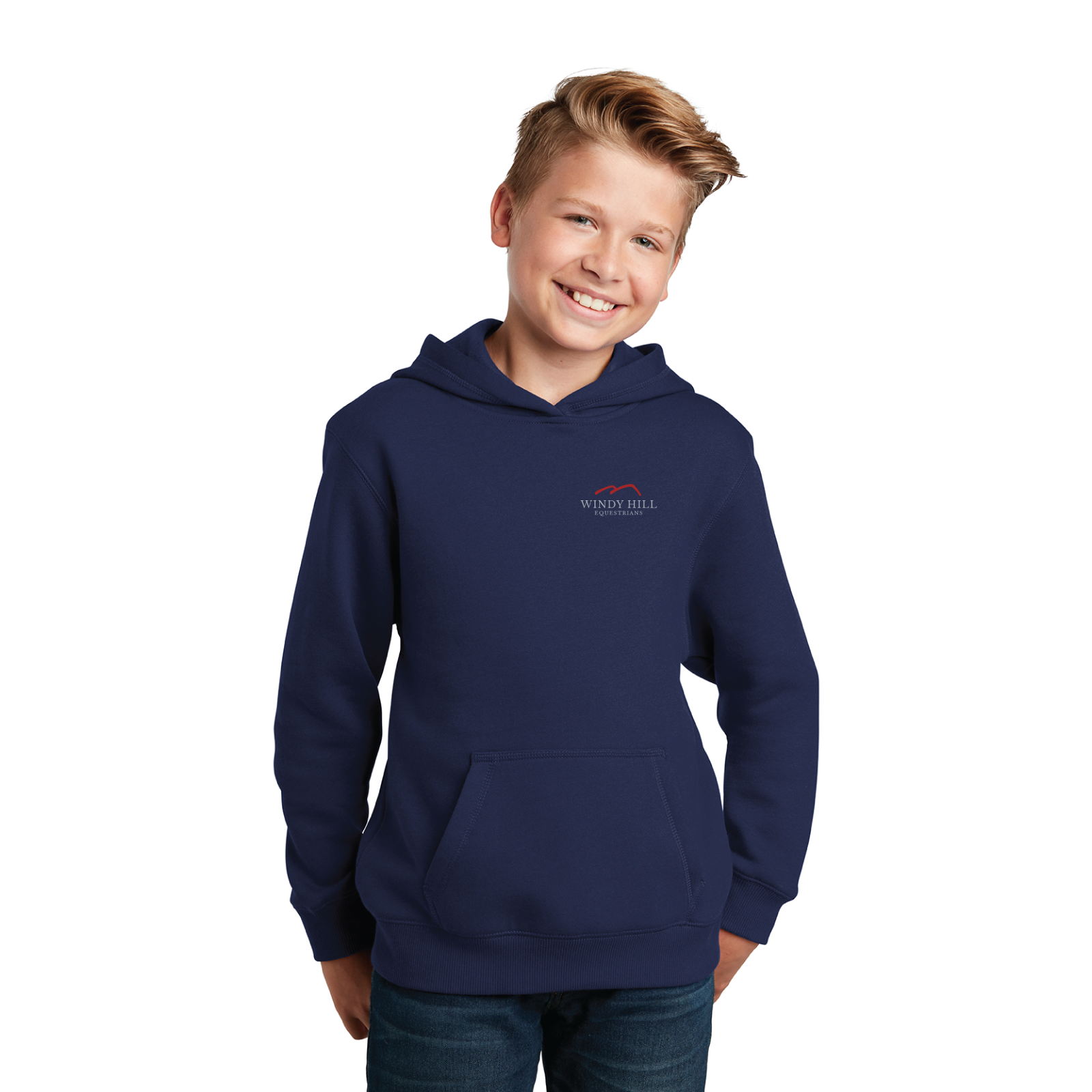Windy Hill Equestrians Youth Sport-Tek Pullover Hooded Sweatshirt