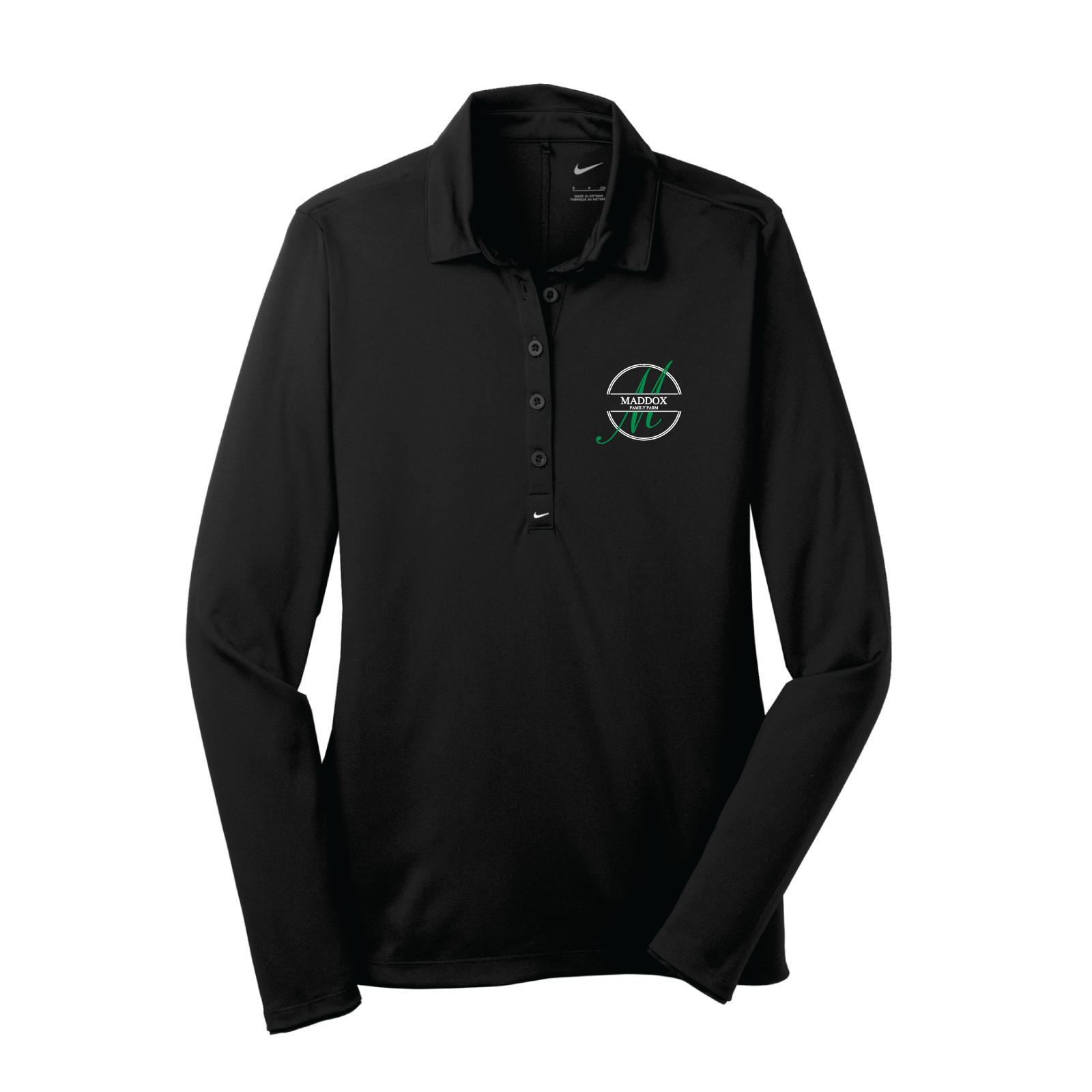 KMT Women's Nike Tech Dri-FIT Long Sleeve Polo