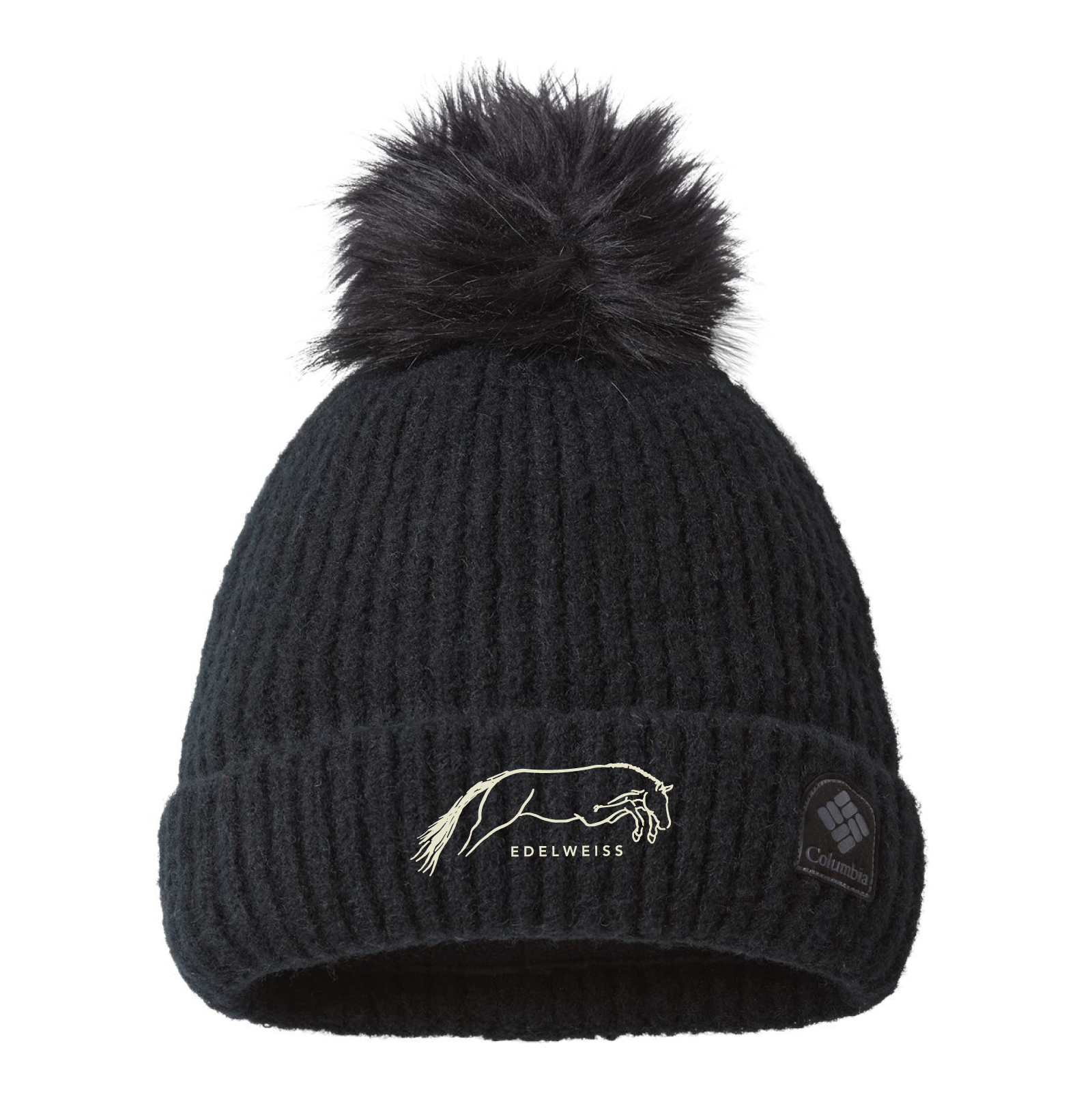 Edelweiss Farms Columbia Winter Pom Beanie