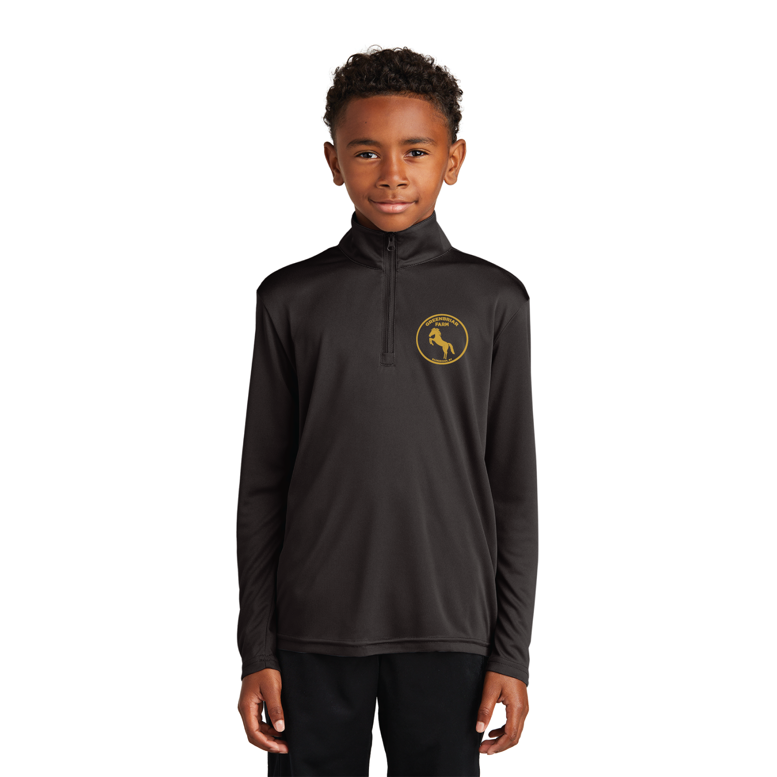 Greenbriar Farm Youth Sport-Tek PosiCharge 1/4 Zip Sunshirt