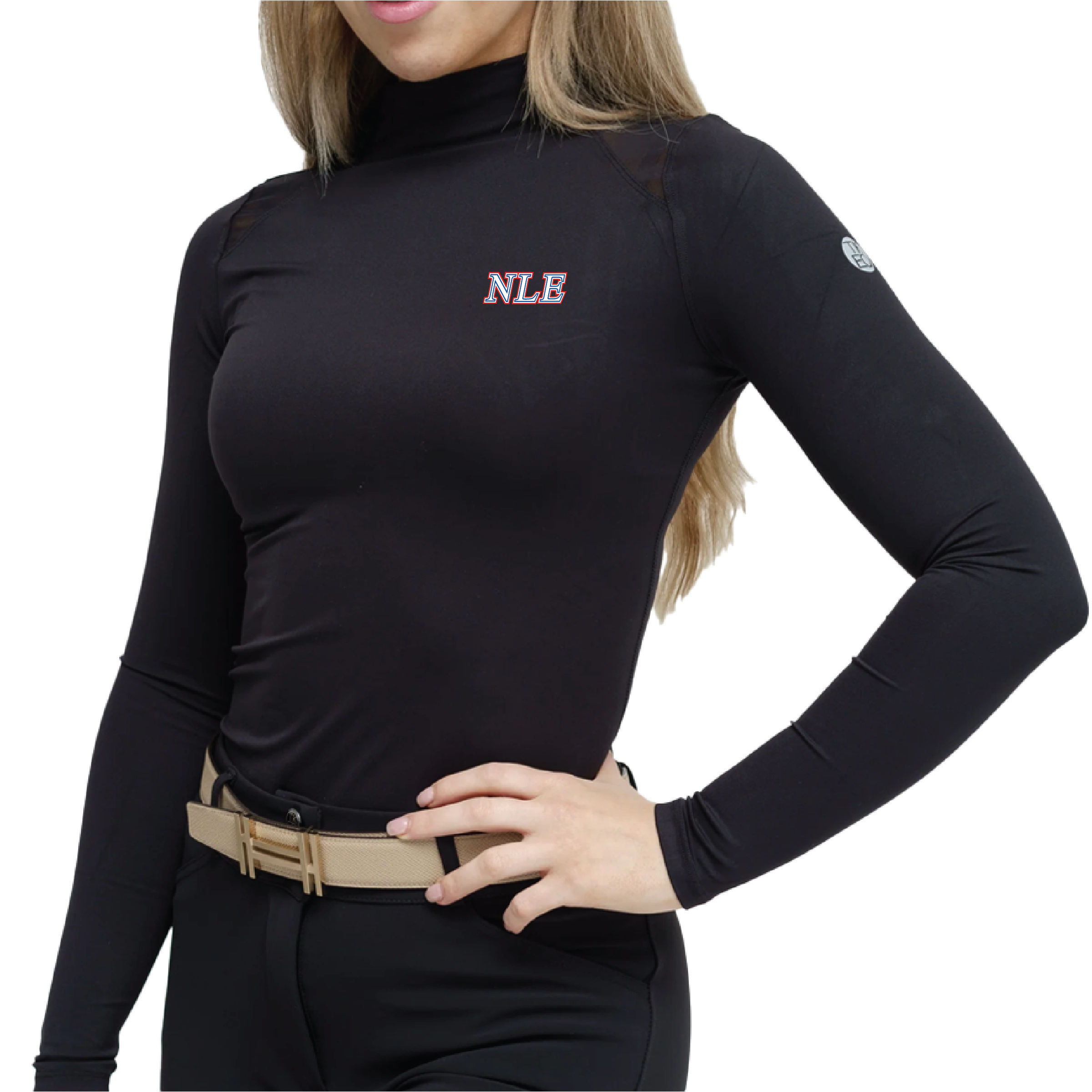 Next Level Eventing Women's TKEQ 'Chloe' High Collar Technical Top