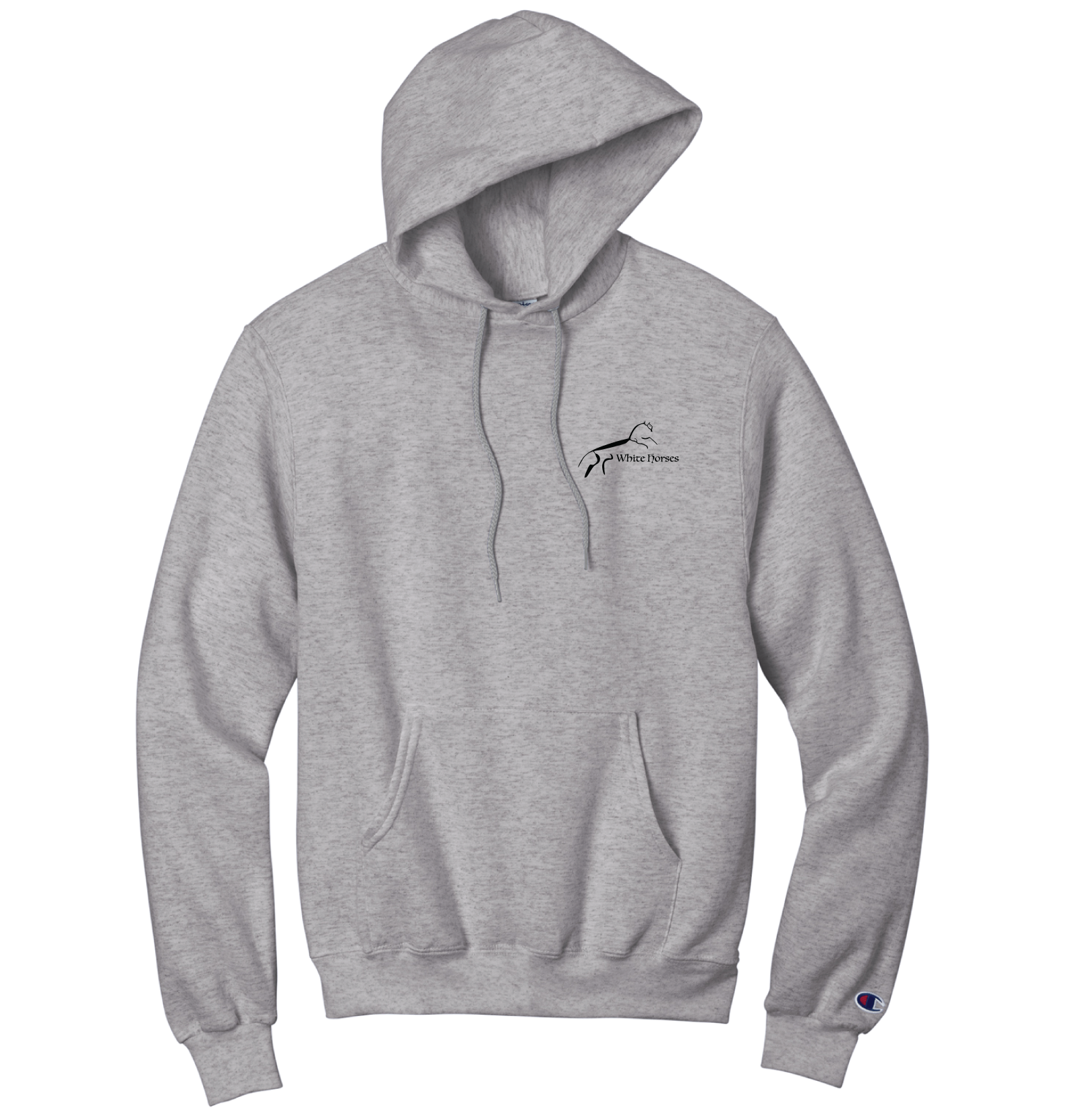 White Horses LLC Unisex Champion Powerblend Pullover Hoodie
