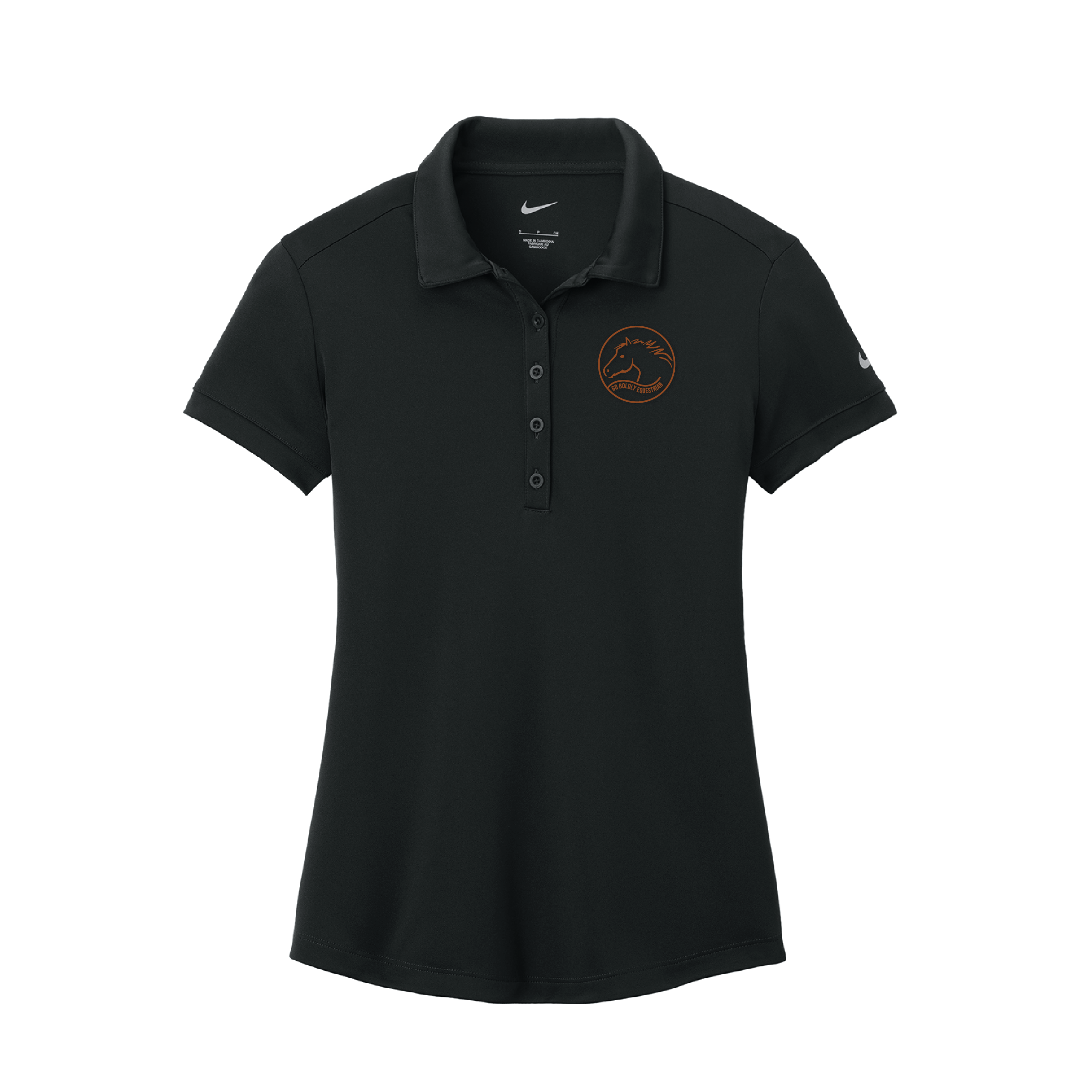 Go Boldly Women’s Nike Dri-FIT Players Modern Fit Polo
